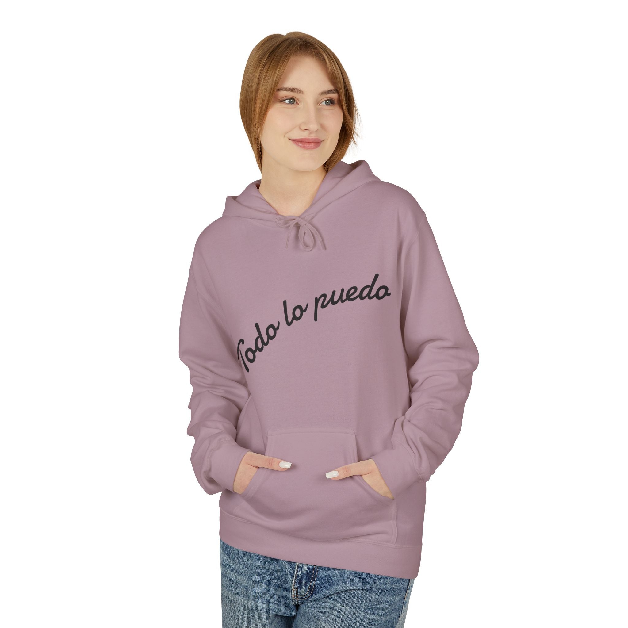 Hoodie "Todo lo puedo en Cristo" Spanish Faith Hoodie (Filipenses 4:13)