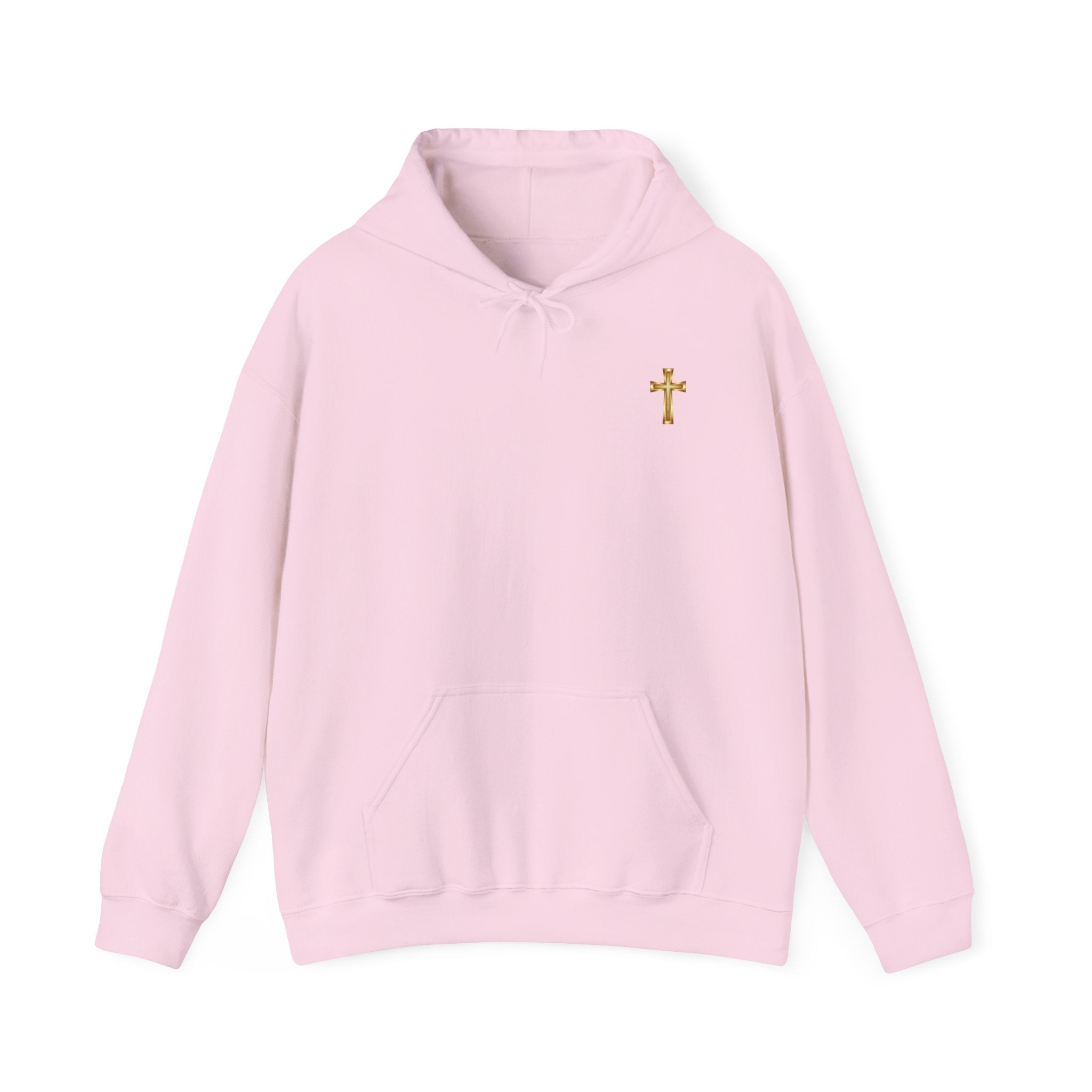 Christian Cross Hoodie "If It's Not From God I'll Wait" Inspirational Faith Sweatshirt