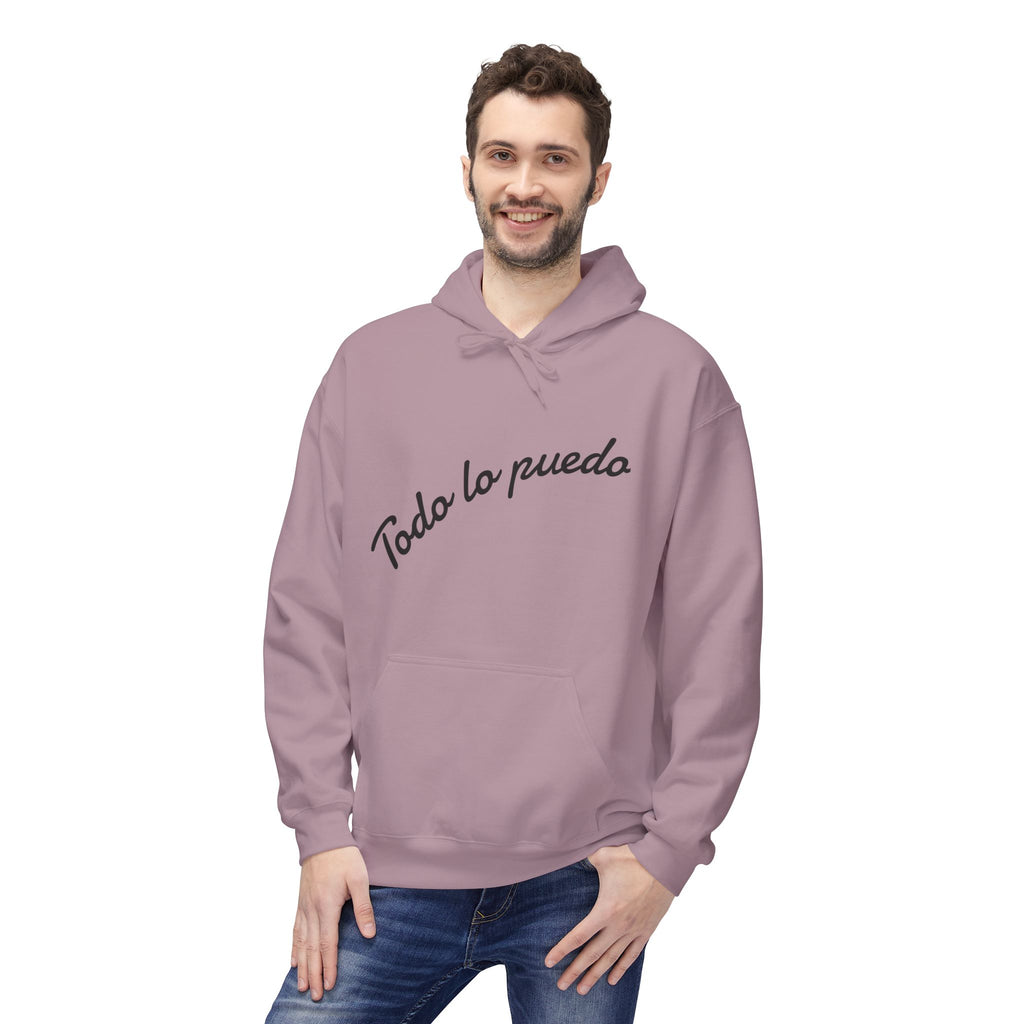 Hoodie "Todo lo puedo en Cristo" Spanish Faith Hoodie (Filipenses 4:13)