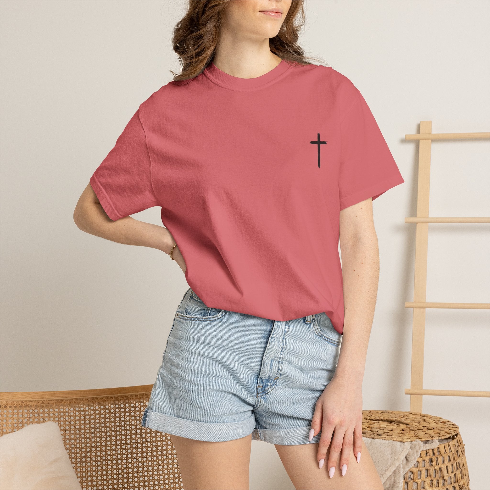 GOAT 'God Over All Things' T-Shirt — Christian Cross Faith Tee