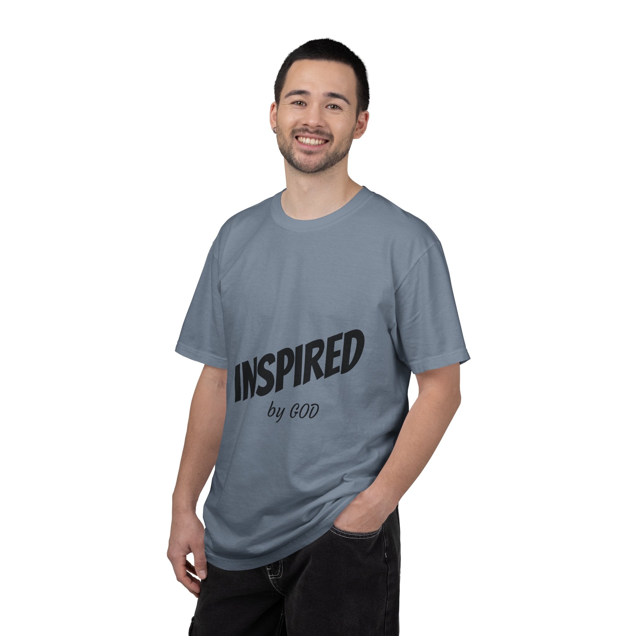 Inspired by God T-Shirt Christian Faith Graphic Tee