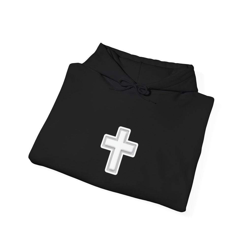 Faith Cross Hoodie "If Words Had Power Imagine A Prayer" Christian Pullover