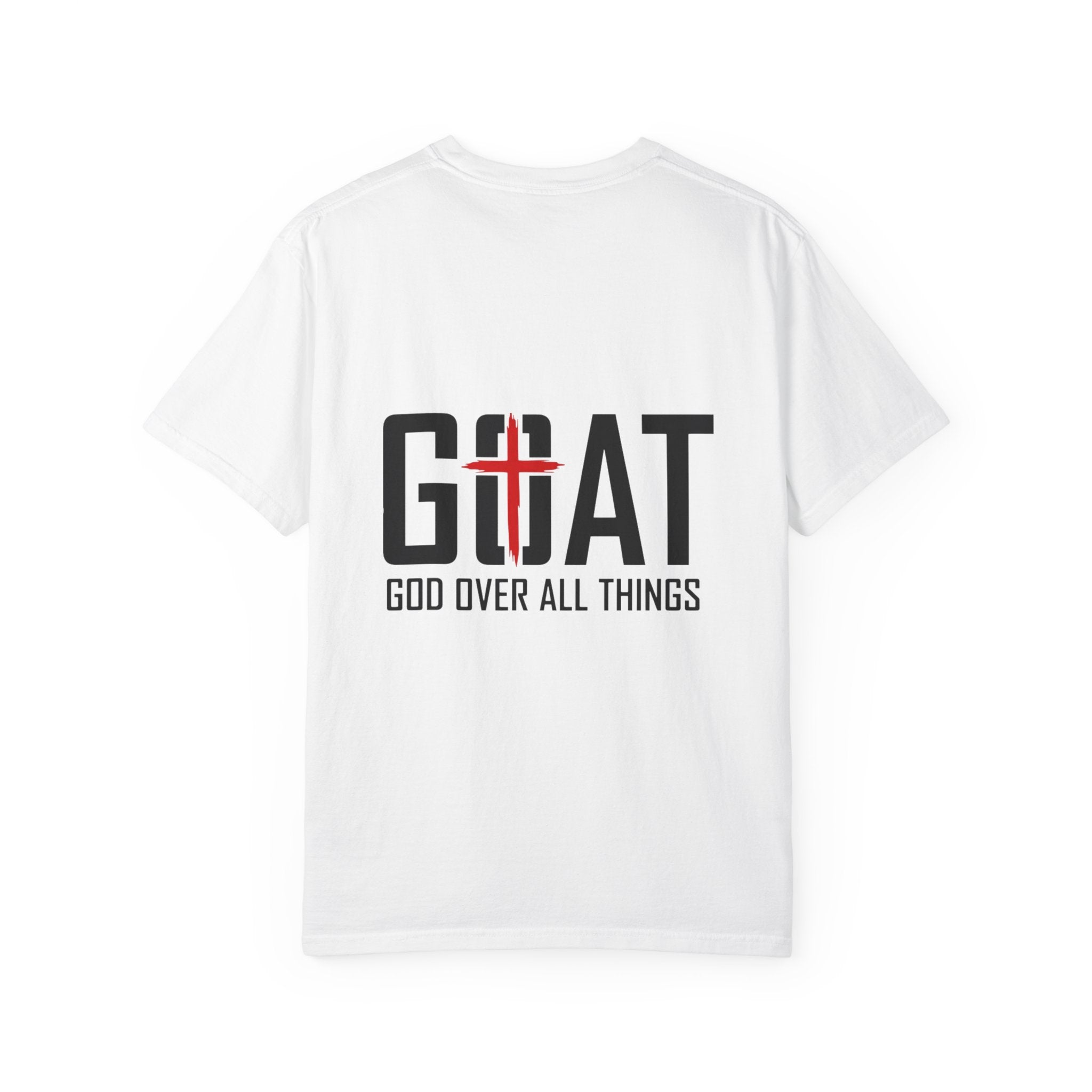 GOAT 'God Over All Things' T-Shirt — Christian Cross Faith Tee