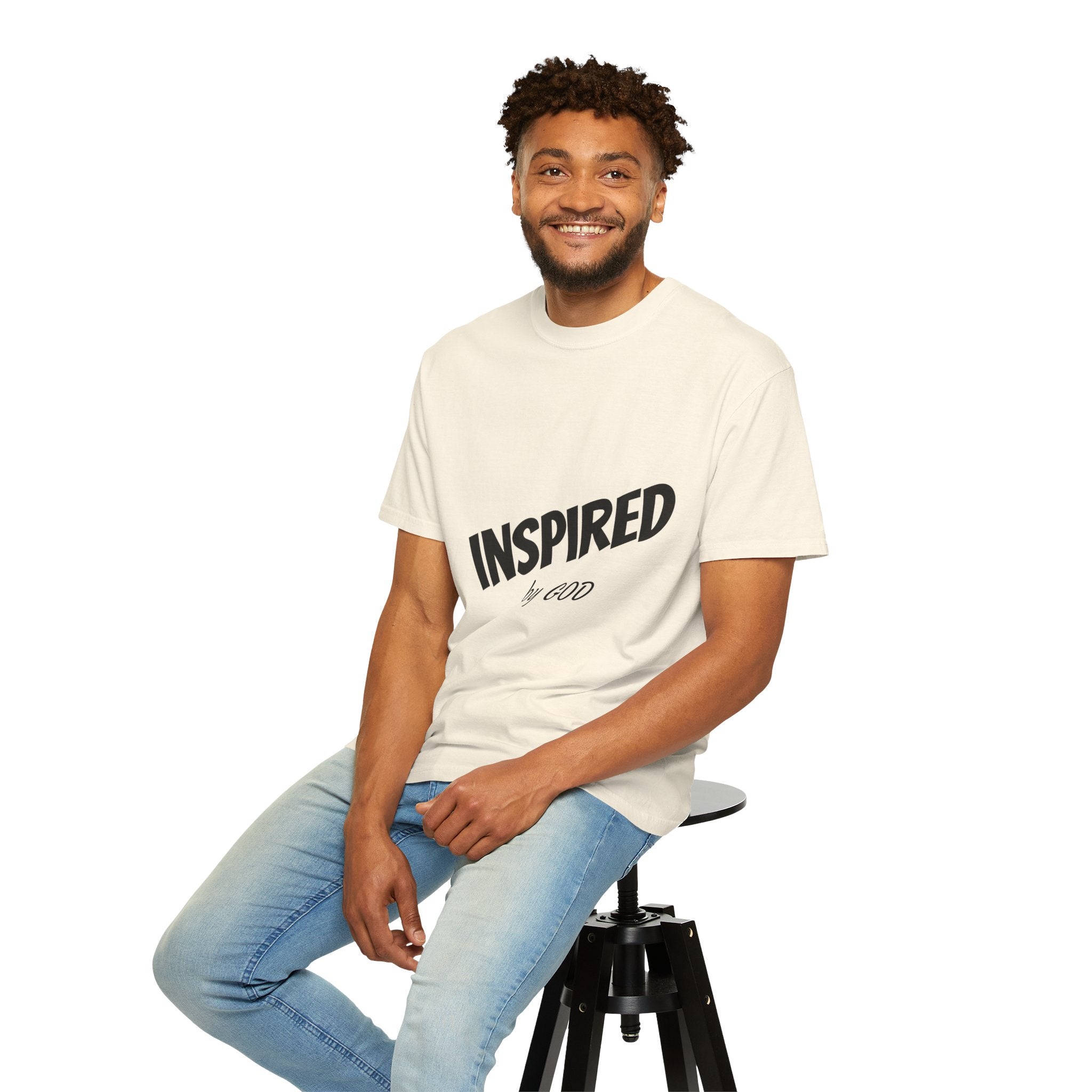 Inspired by God T-Shirt Christian Faith Graphic Tee