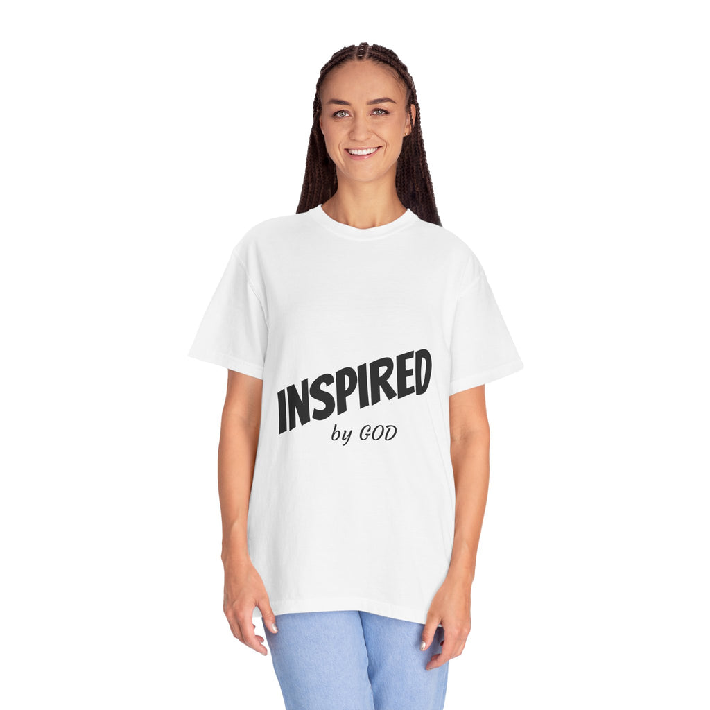 Inspired by God T-Shirt Christian Faith Graphic Tee