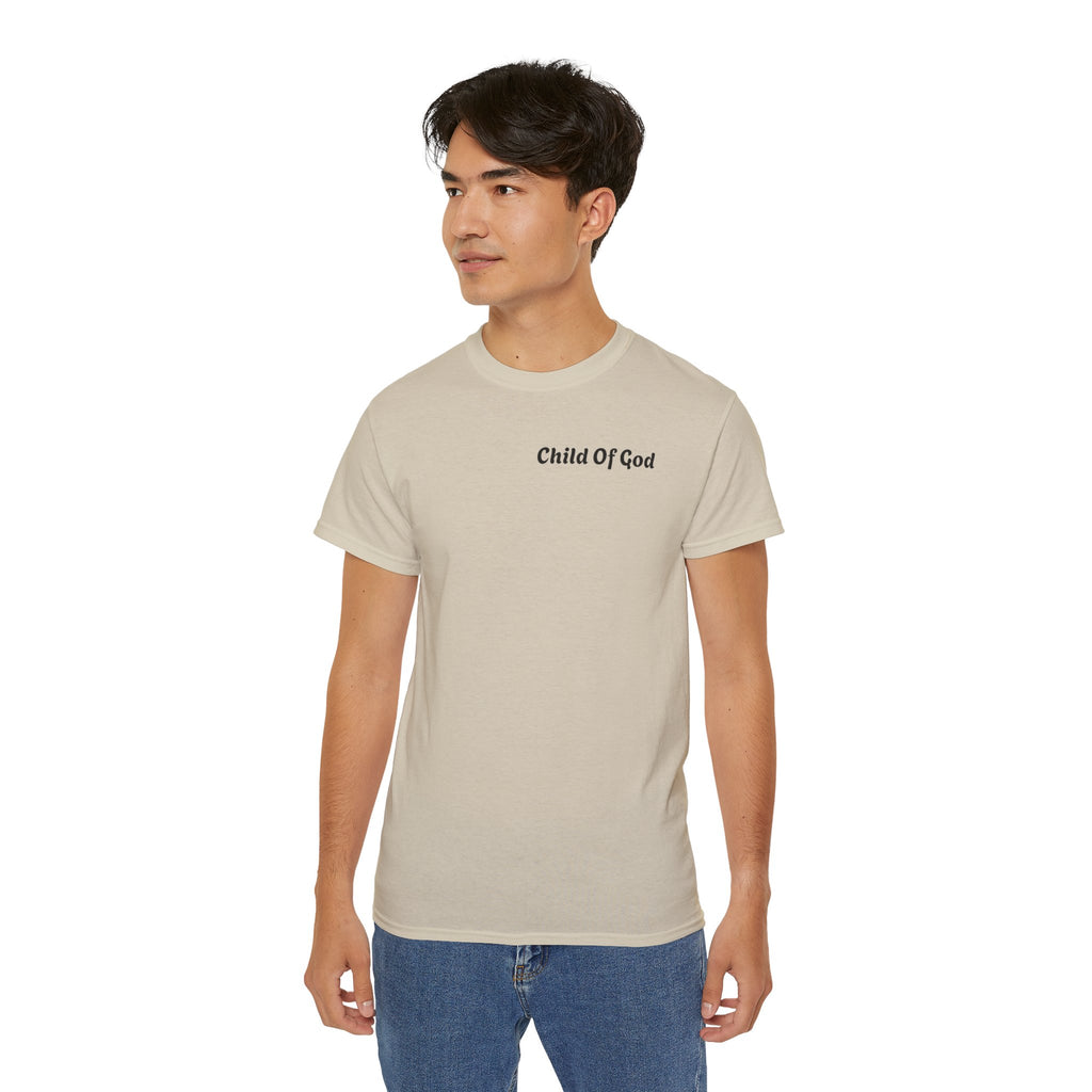 Child of God T-Shirt Philippians 4:13 Inspirational Christian Tee