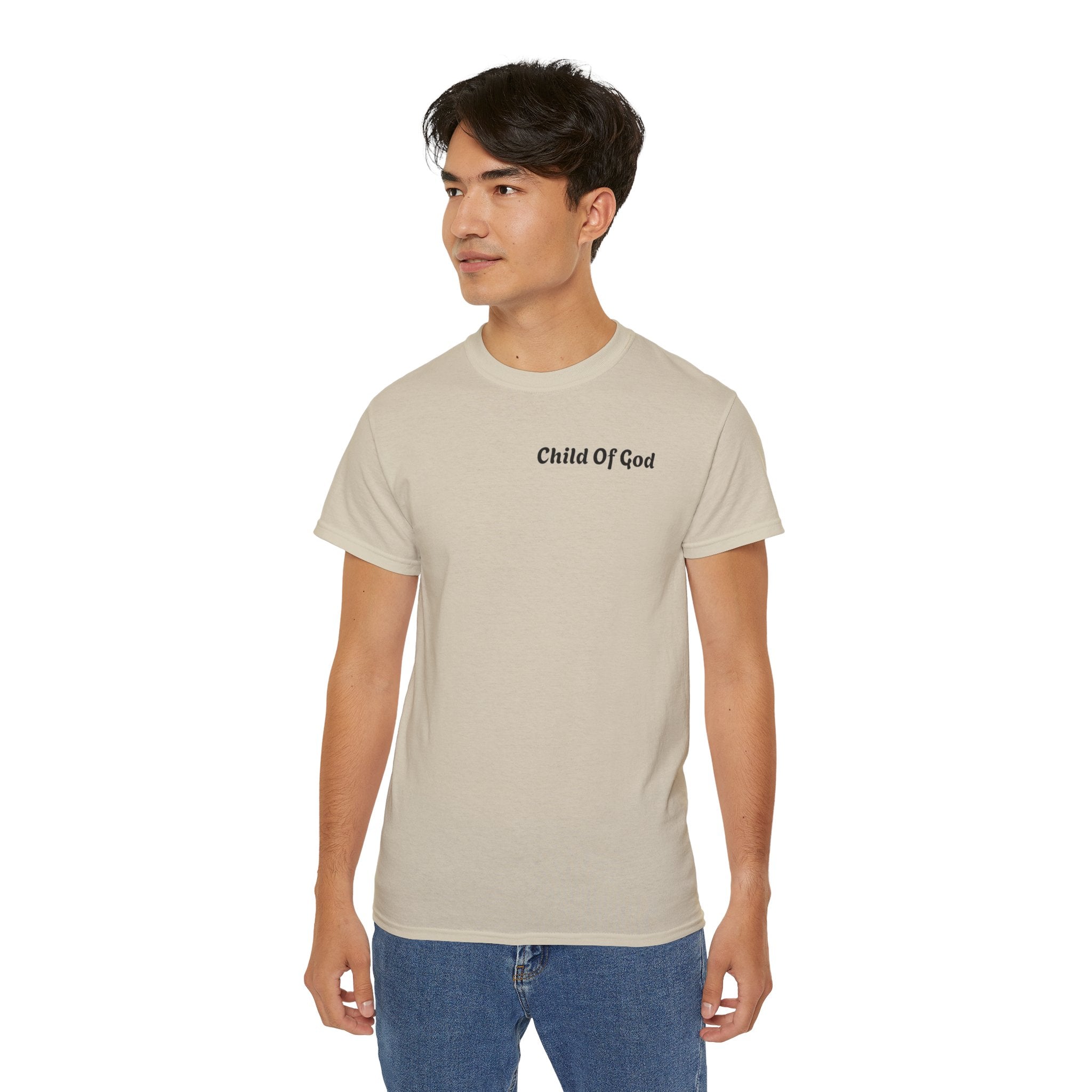 Child of God T-Shirt Philippians 4:13 Inspirational Christian Tee