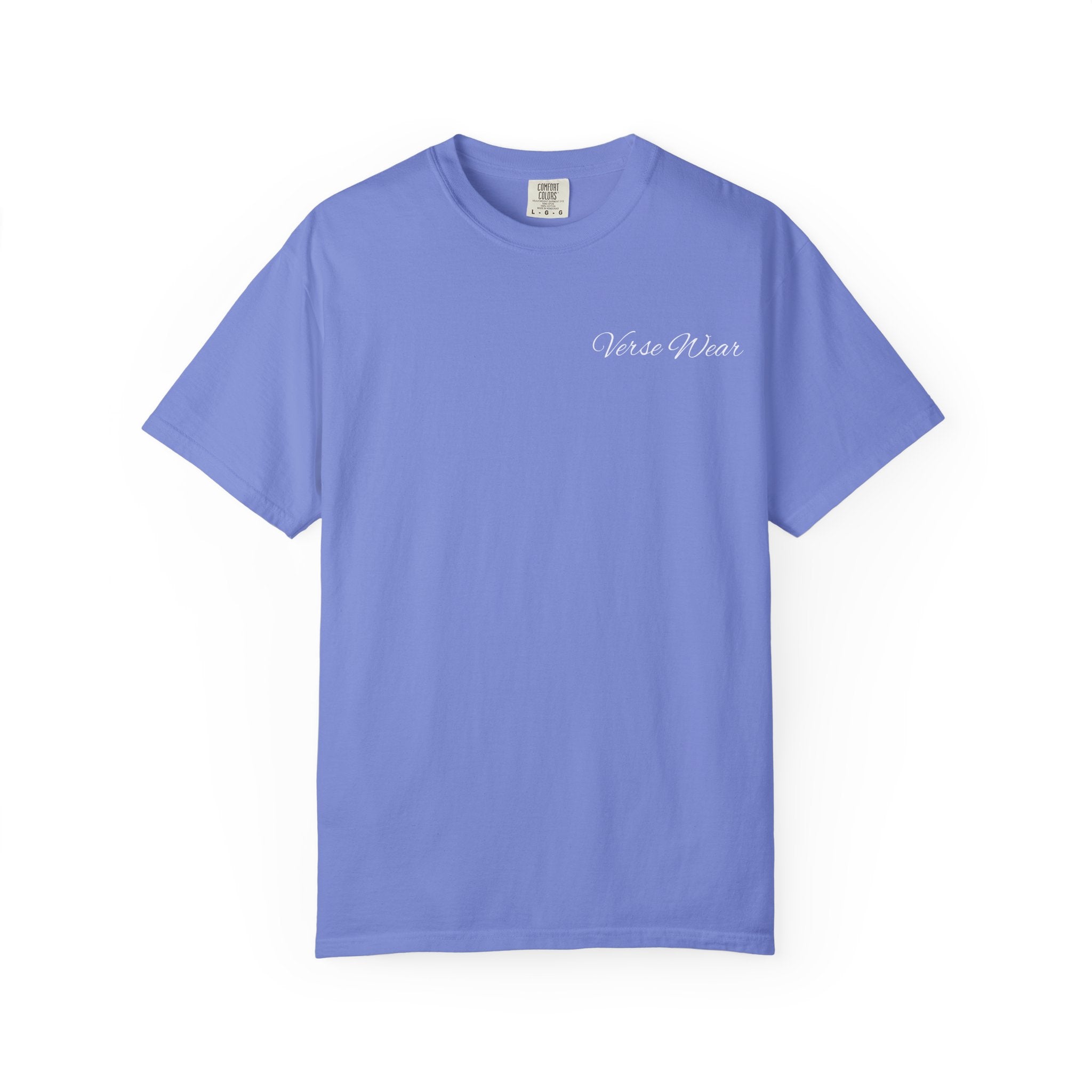 Pray Work Trust Tee Garment-Dyed Brown Inspirational T-Shirt