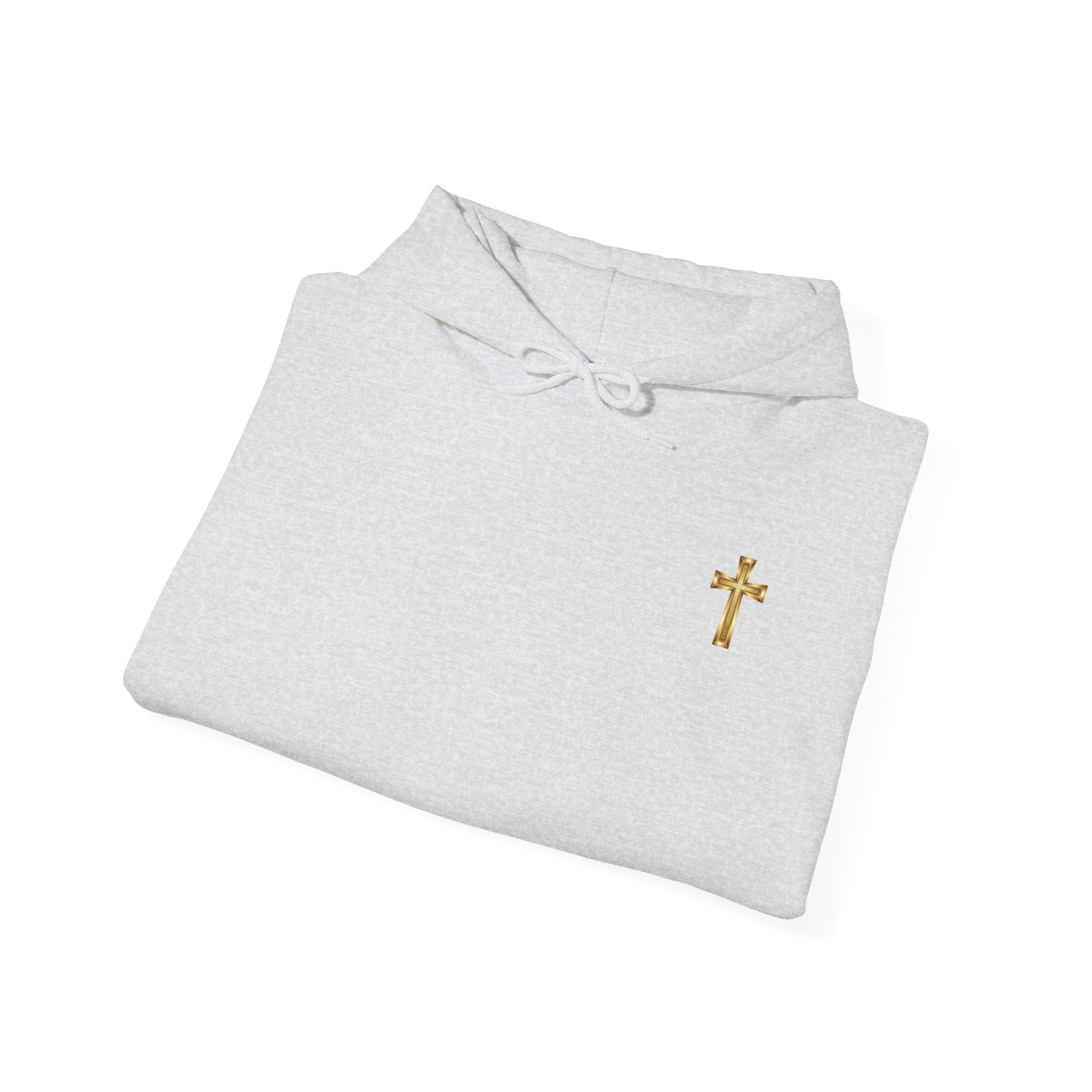 Christian Cross Hoodie "If It's Not From God I'll Wait" Inspirational Faith Sweatshirt