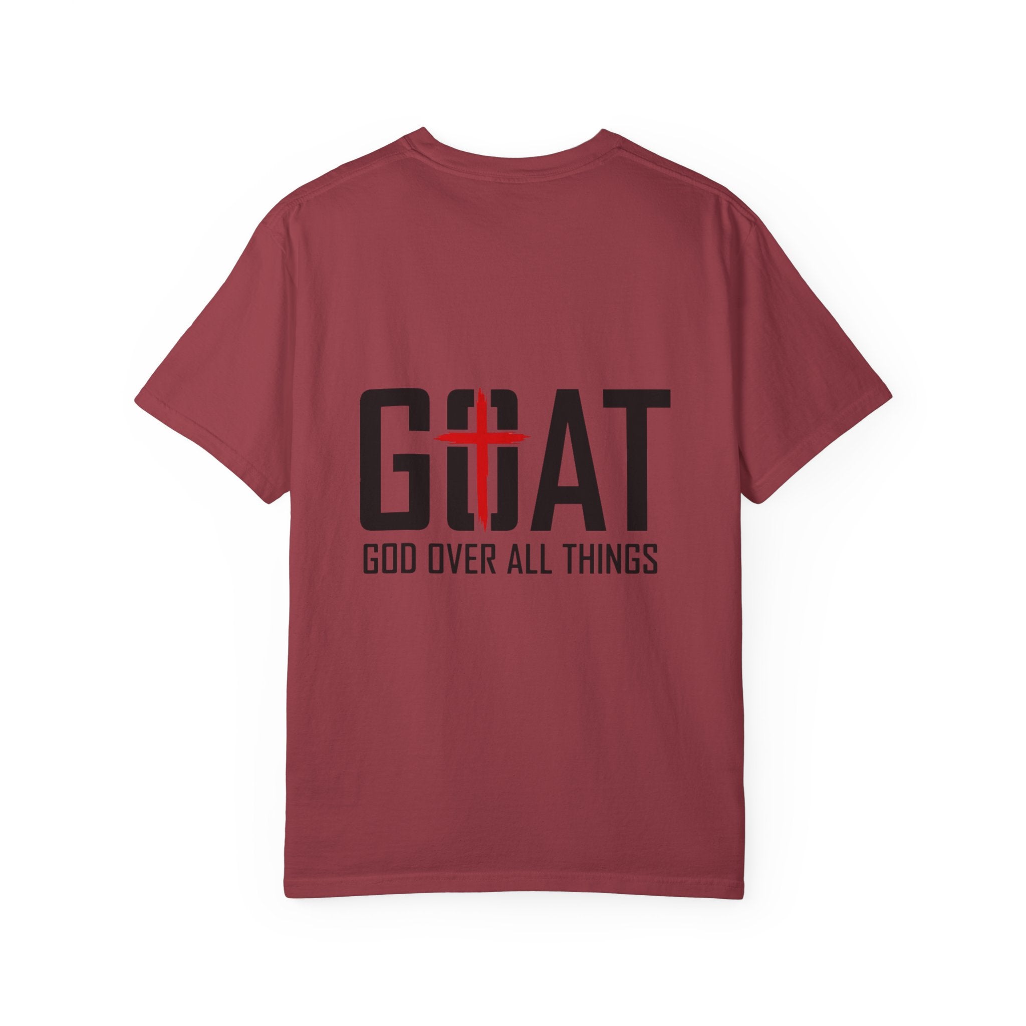 GOAT 'God Over All Things' T-Shirt — Christian Cross Faith Tee