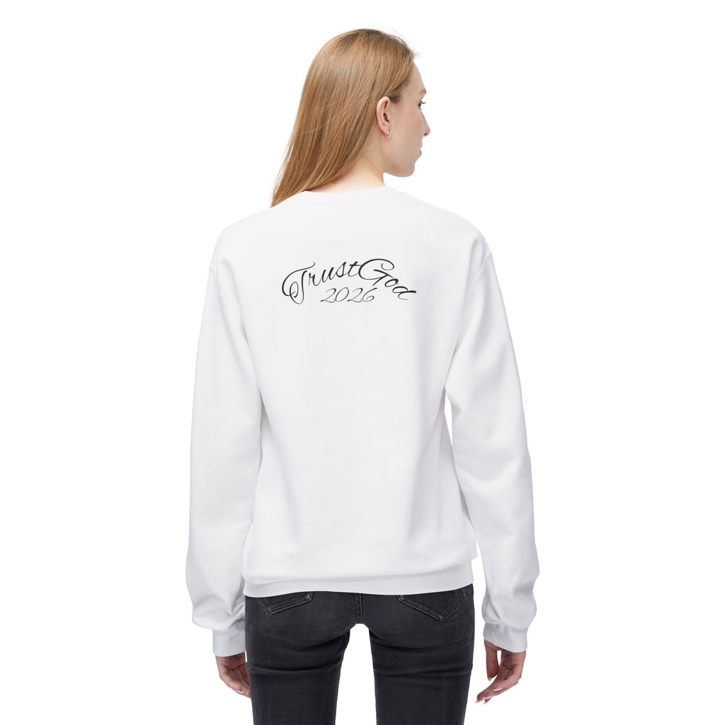 Faith Trust in God sweatshirt | Bible Verse Athletic Faith Crewneck