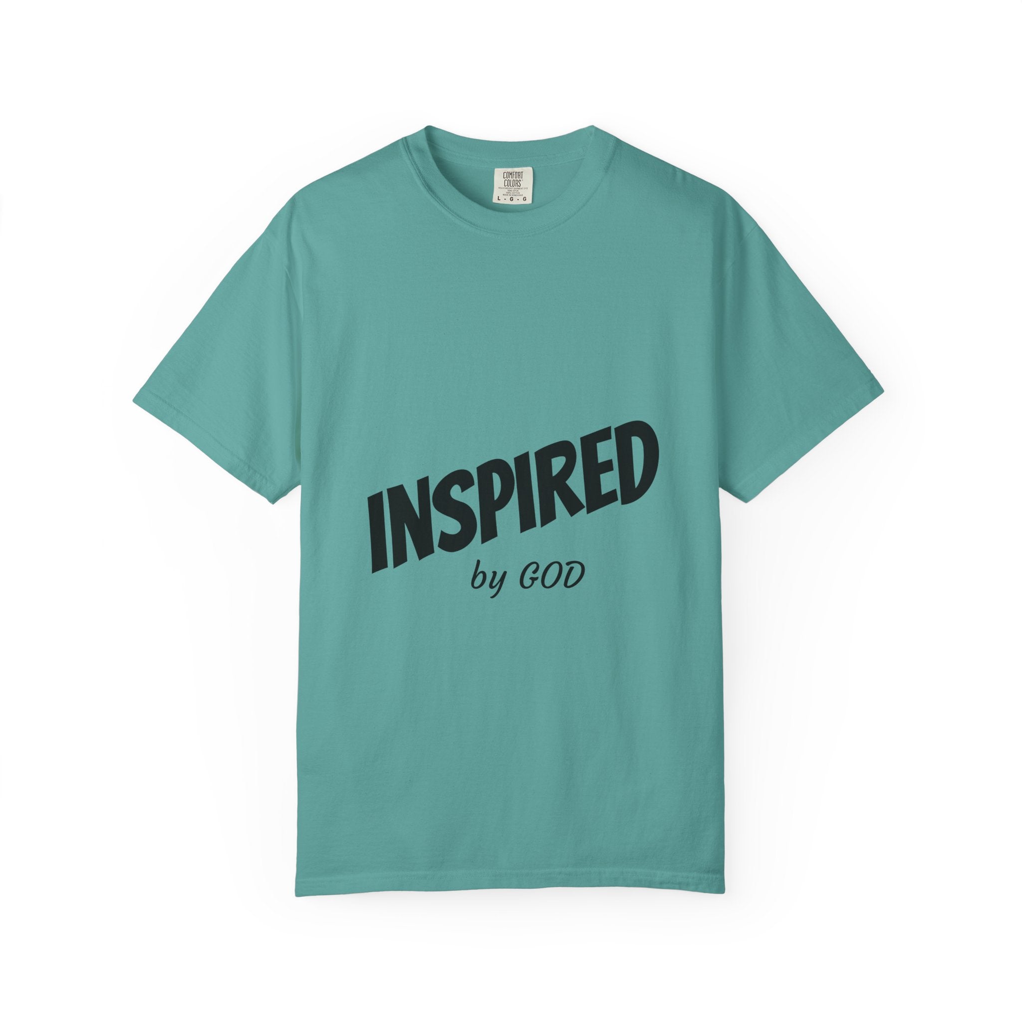 Inspired by God T-Shirt Christian Faith Graphic Tee