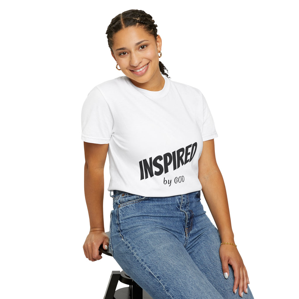 Inspired by God T-Shirt Christian Faith Graphic Tee