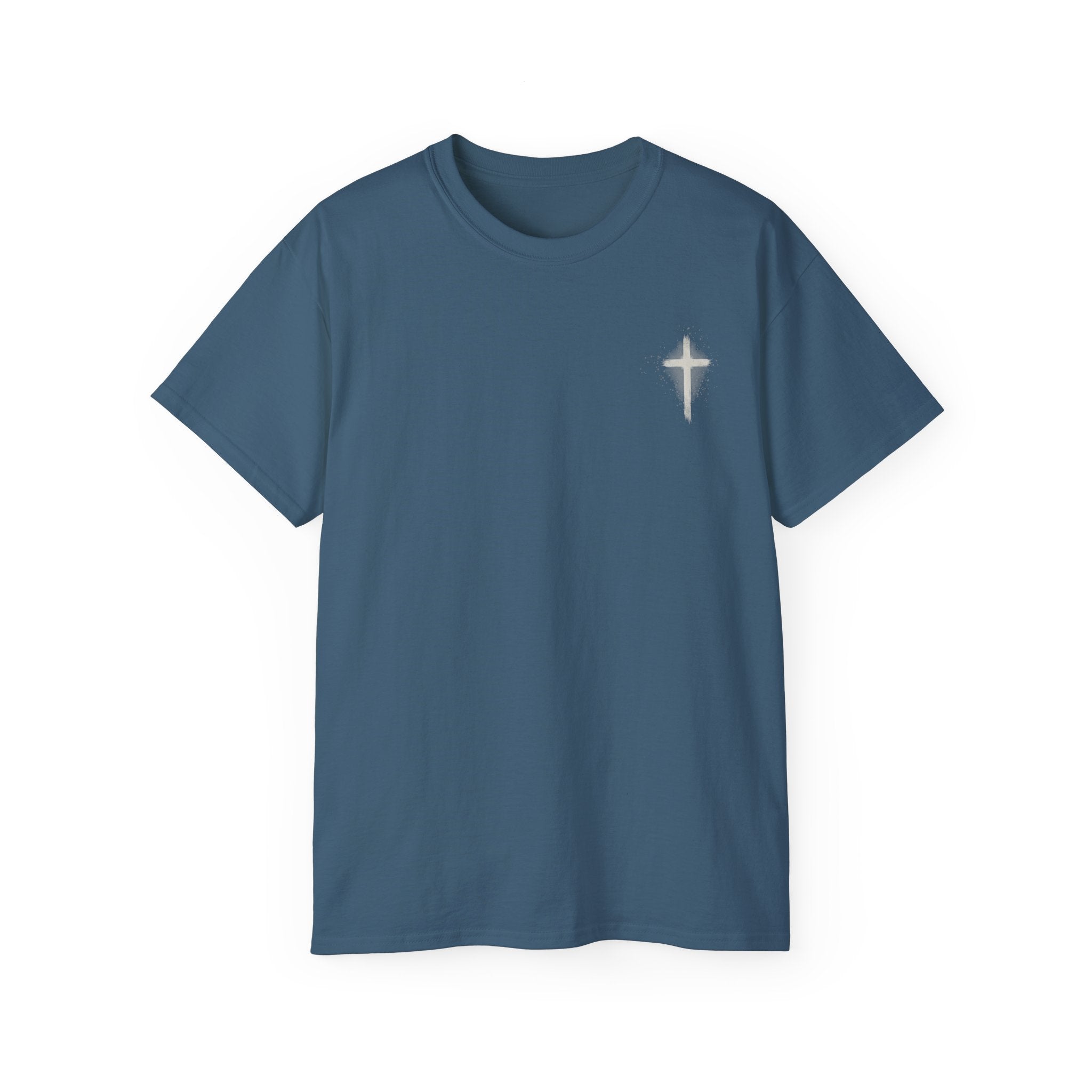 Seek God T-Shirt — Christian Faith Tee with Cross & Matthew 6:33 Scripture
