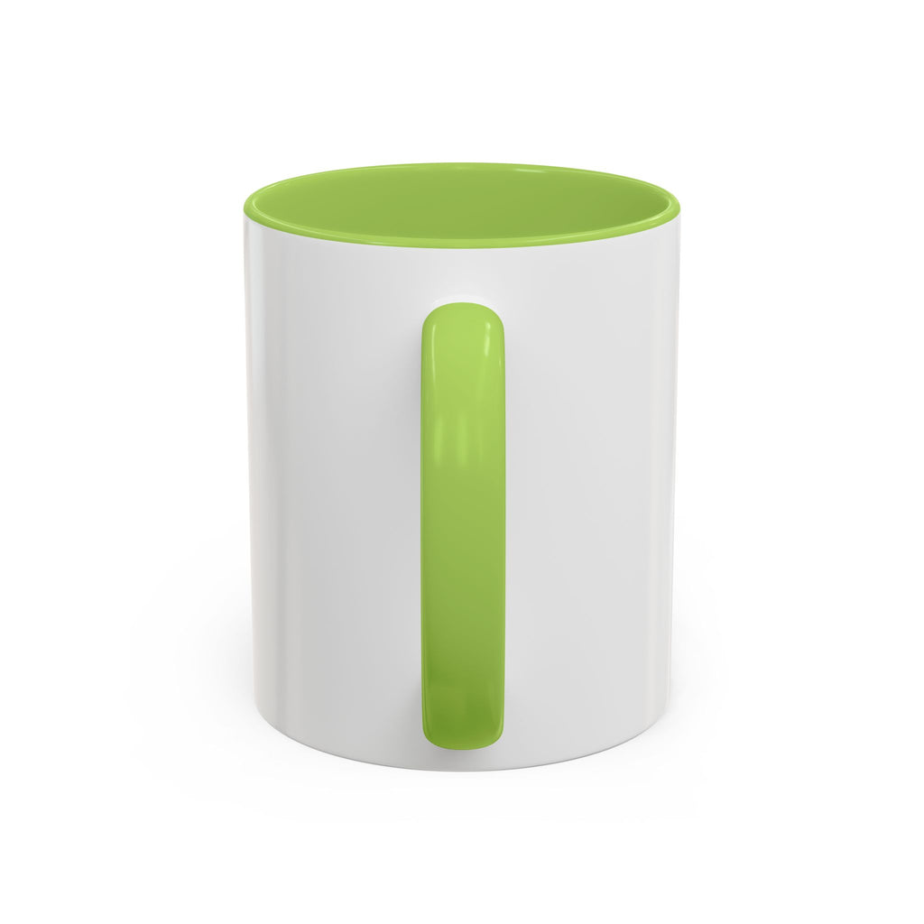 God Radiant Accent Coffee Mug — Inspirational Christian Ceramic Mug