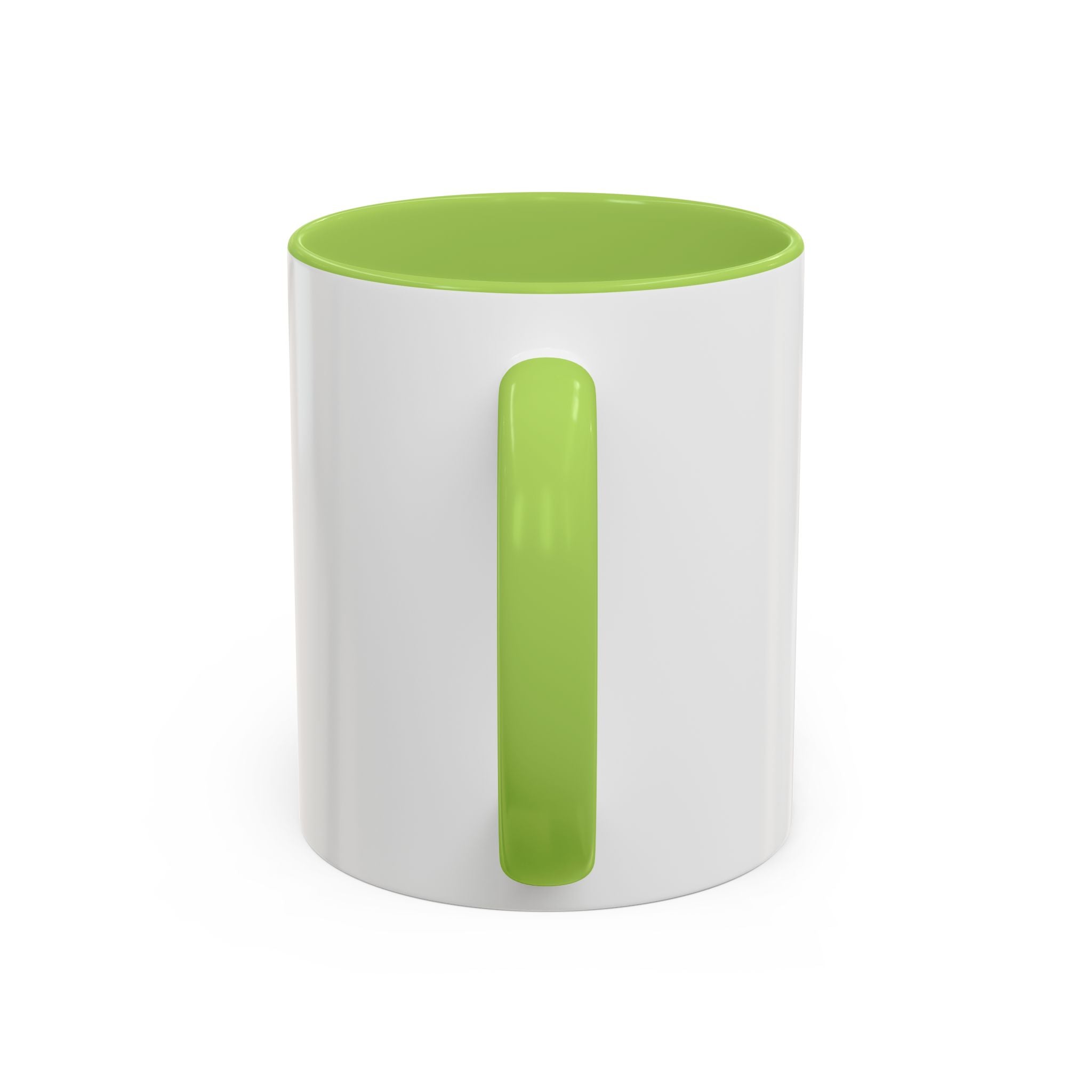 God Radiant Accent Coffee Mug — Inspirational Christian Ceramic Mug