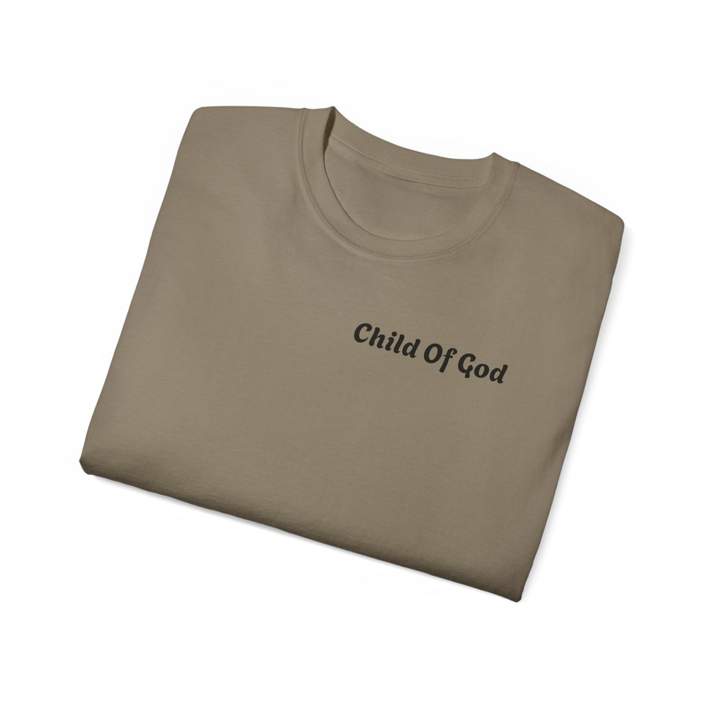 Child of God T-Shirt Philippians 4:13 Inspirational Christian Tee