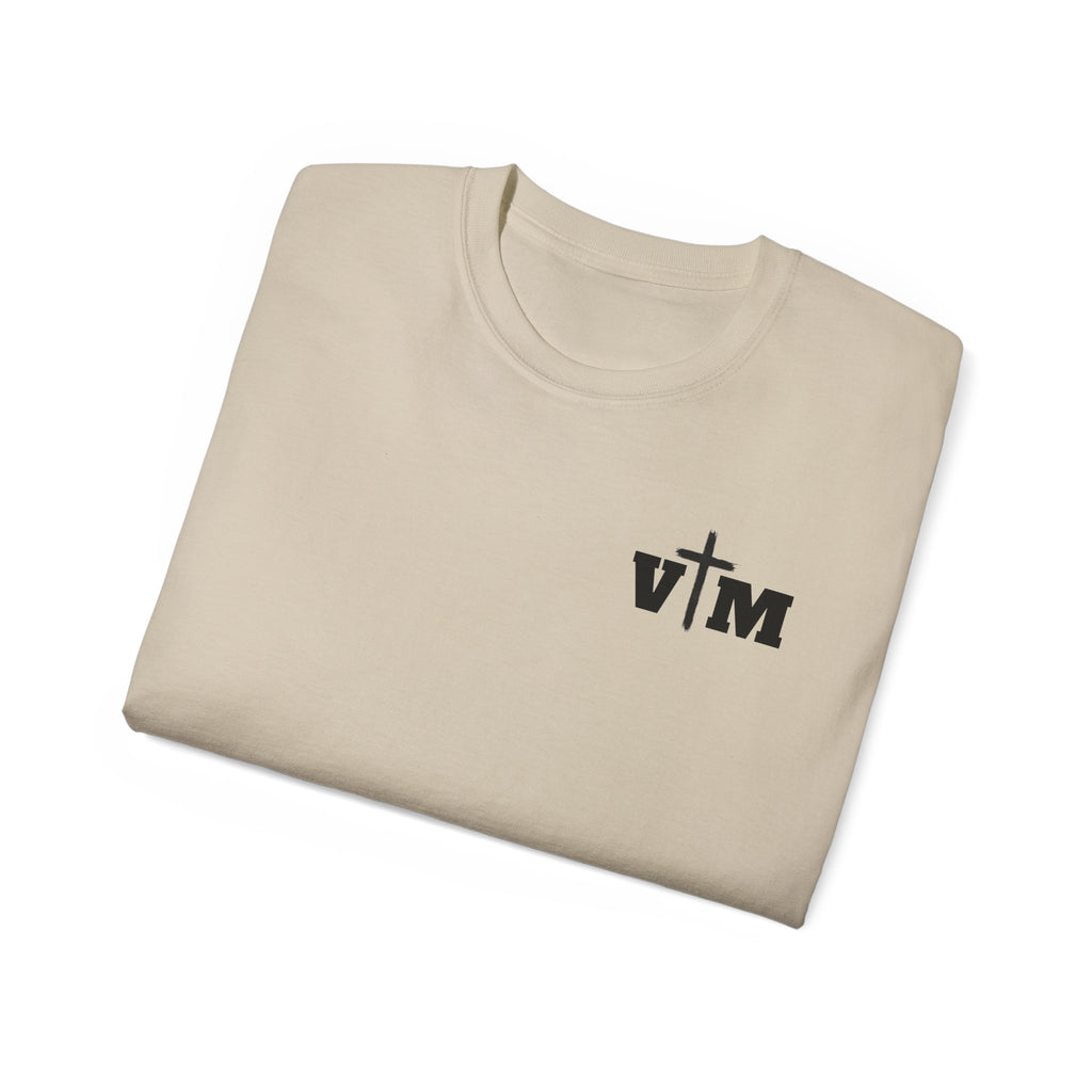 Faith Over Fear T-Shirt — Christian Cross Chest Logo Tee