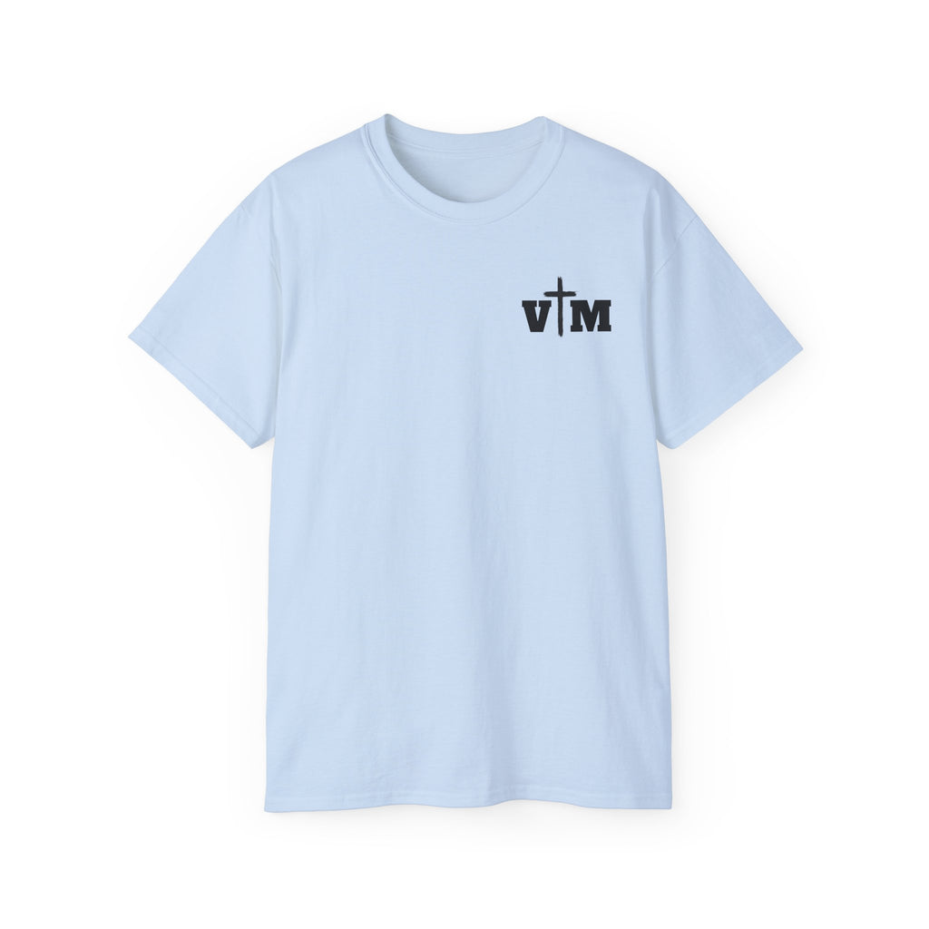 Faith Over Fear T-Shirt — Christian Cross Chest Logo Tee