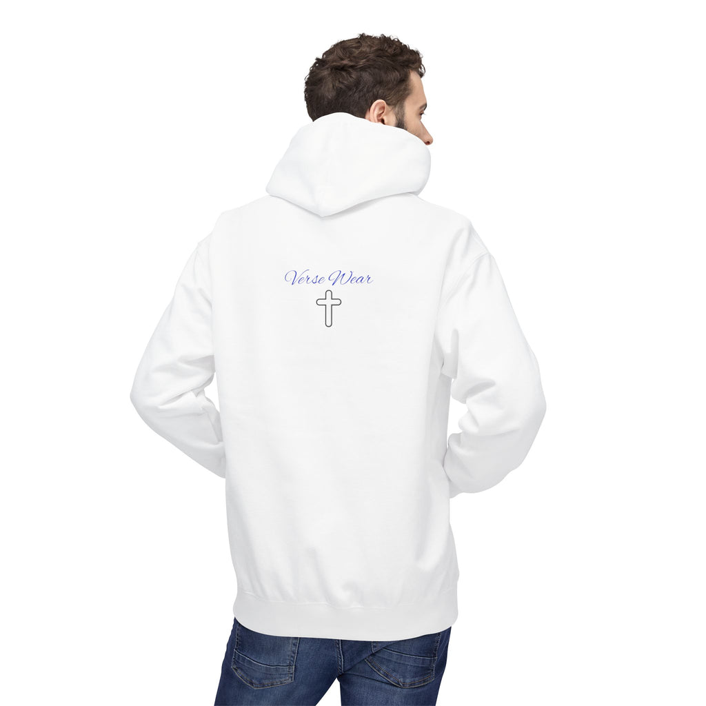 Hoodie — "By His Grace" Christian Cross Hoodie (Romans 5:24)