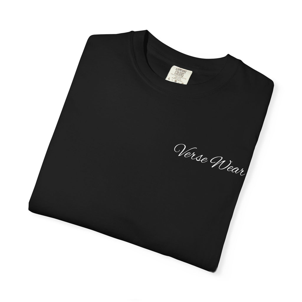 Pray Work Trust Tee Garment-Dyed Brown Inspirational T-Shirt