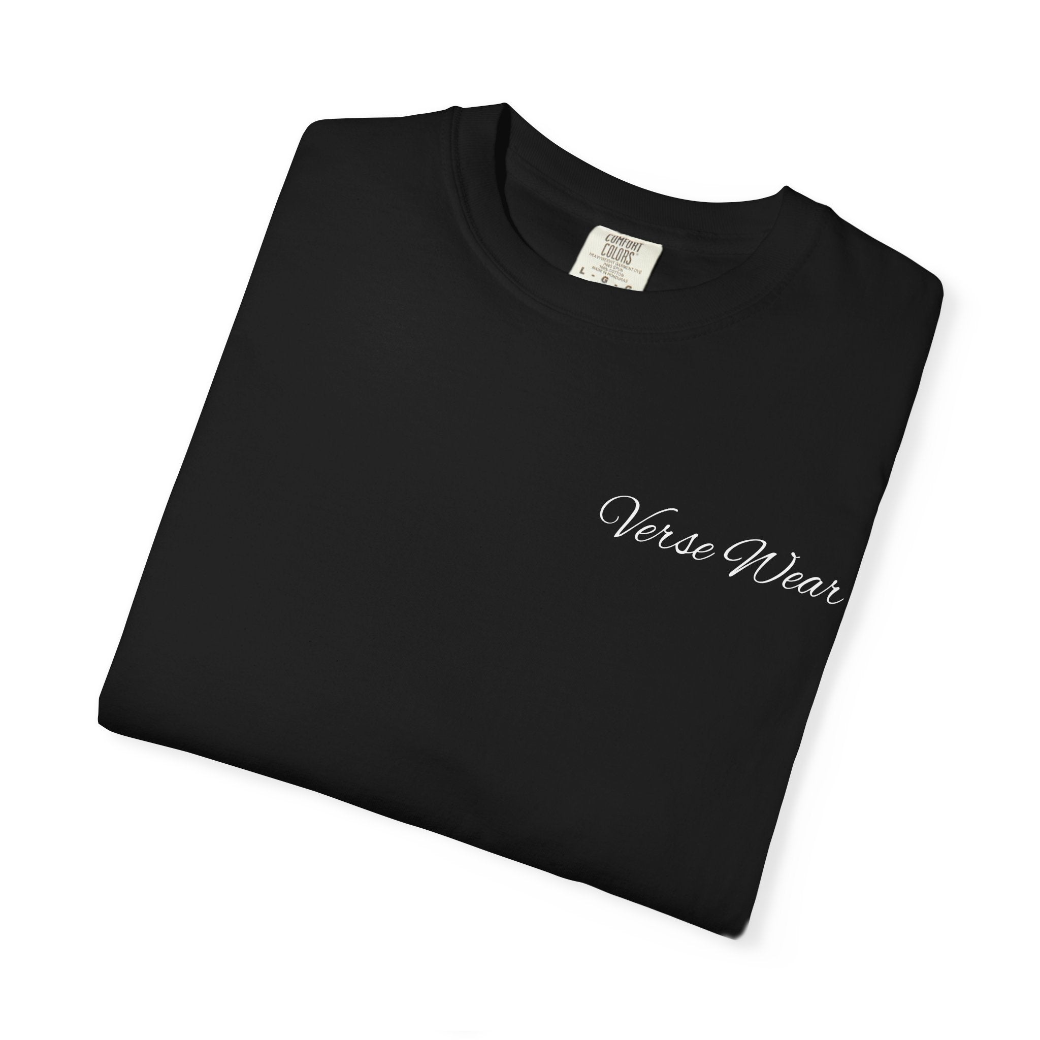 Pray Work Trust Tee Garment-Dyed Brown Inspirational T-Shirt