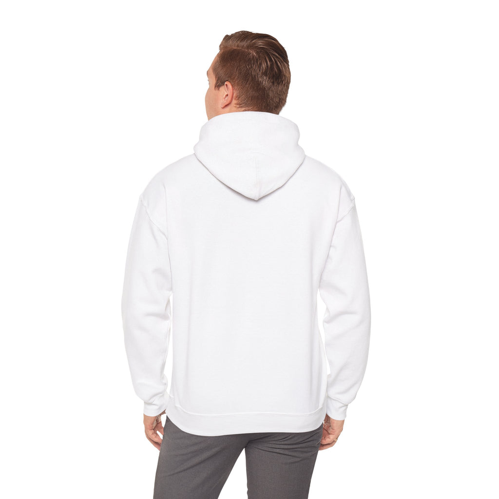 Minimal Cross Hoodie Small Center Chest Cross Graphic Religious Pullover