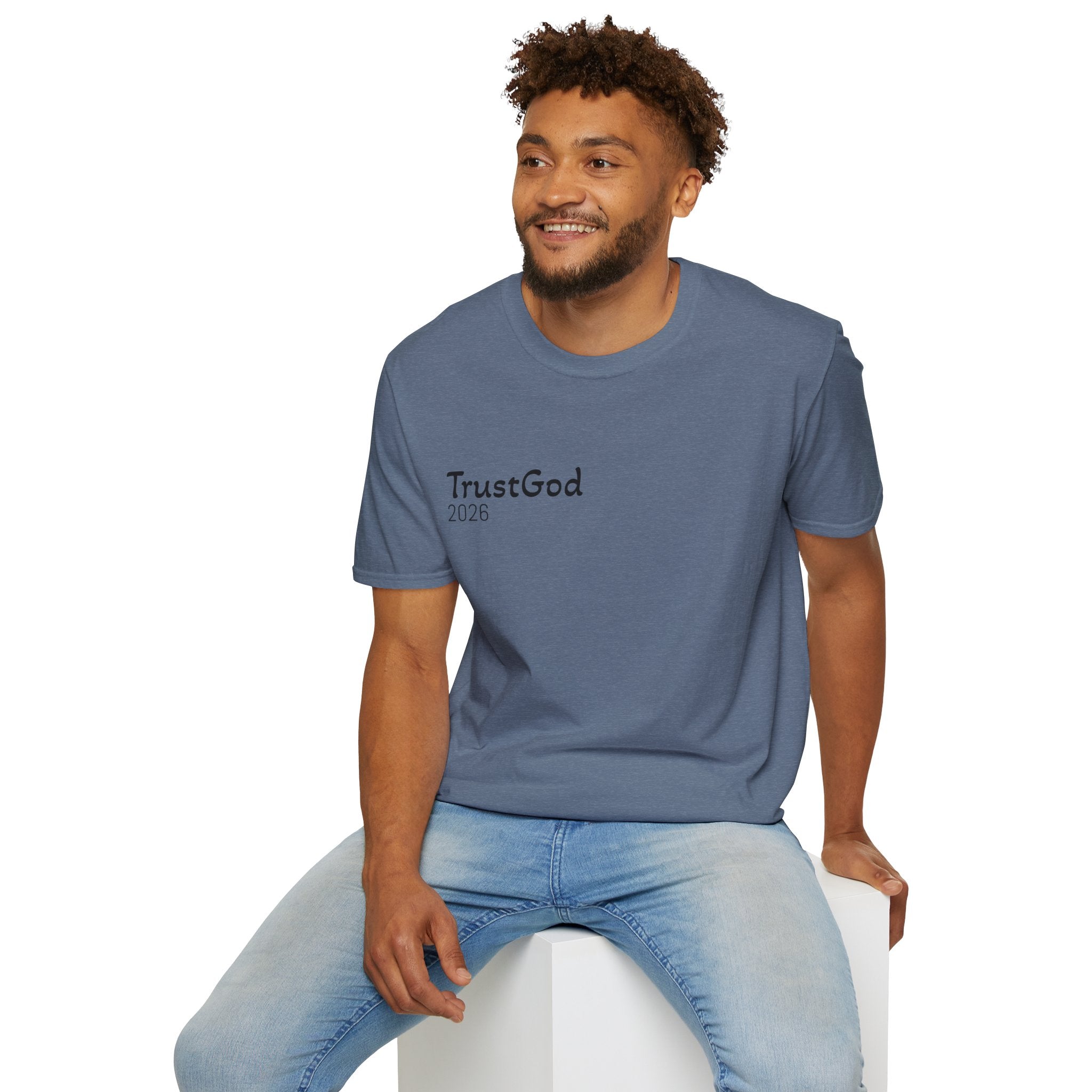 Trust God 2026 T-Shirt  "Don't Wait for the Perfect Moment" Inspirational Christian Tee