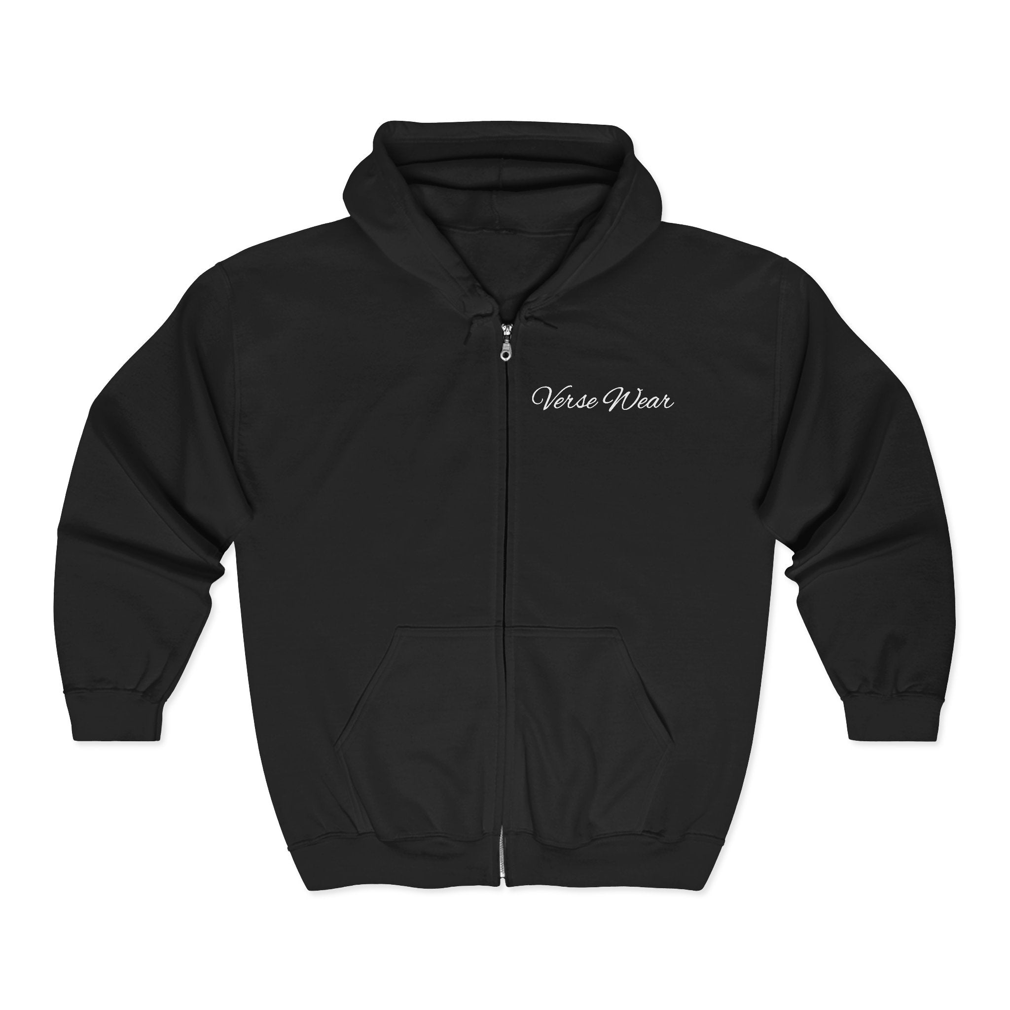 Inspirational Quote Zip Hoodie "Everything You Do Comes Back To You"