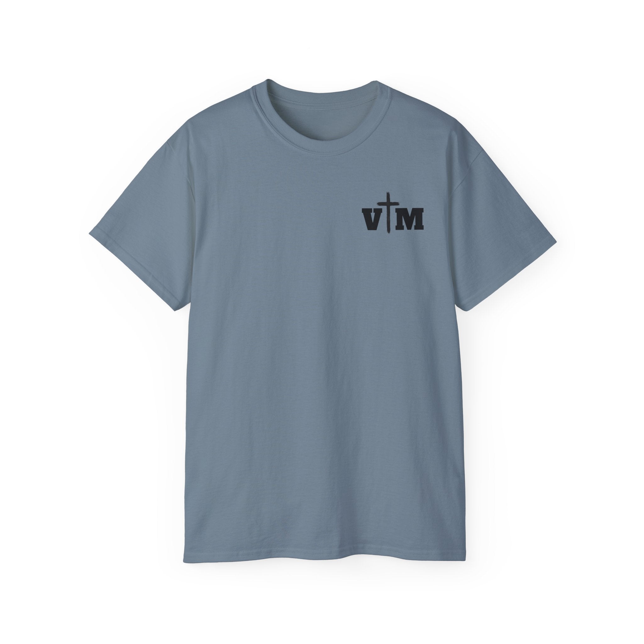 Faith Over Fear T-Shirt — Christian Cross Chest Logo Tee
