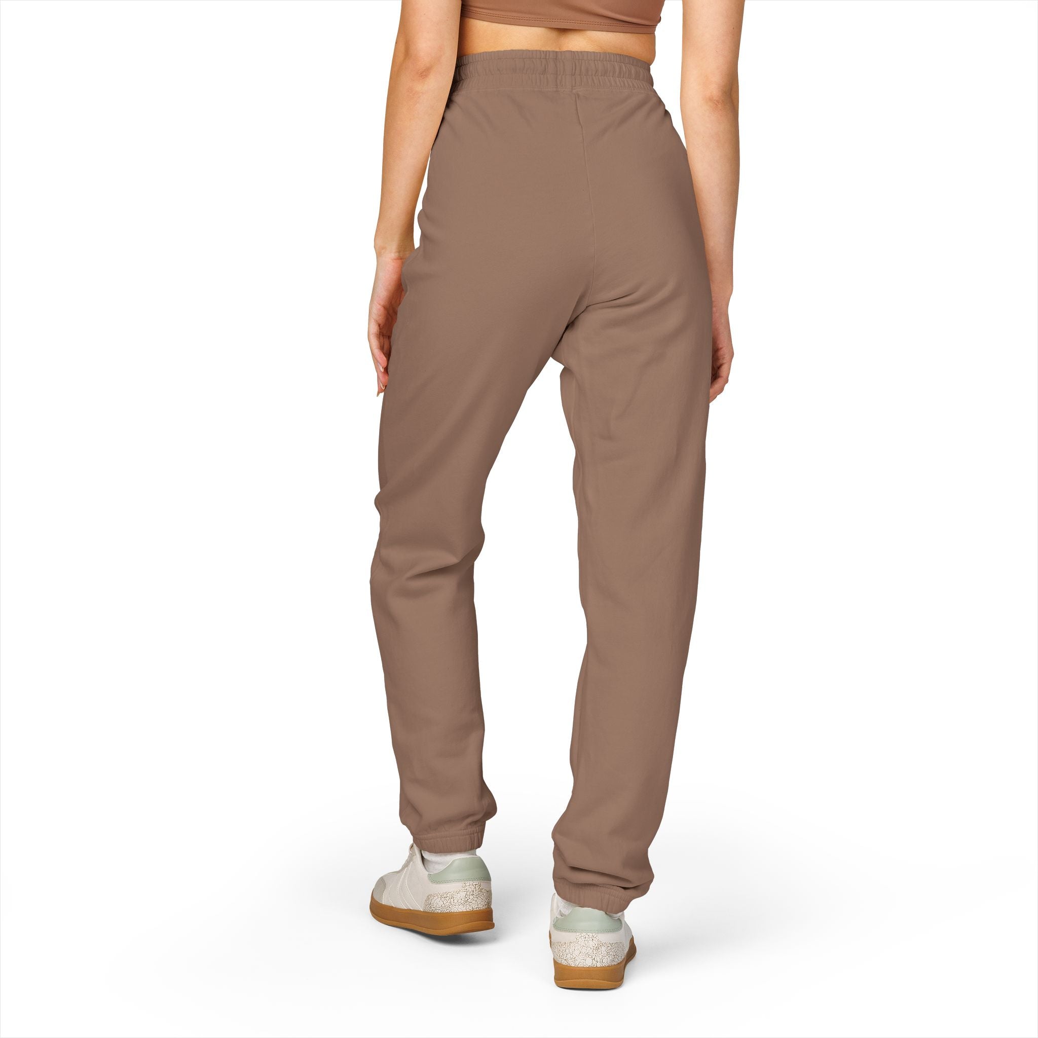 Sweatpants — God’s Still Working on Me Vintage Patch Joggers