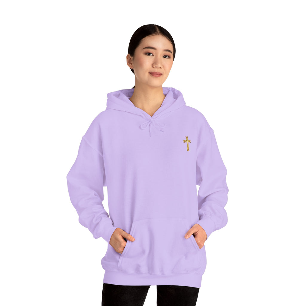 Christian Cross Hoodie "If It's Not From God I'll Wait" Inspirational Faith Sweatshirt