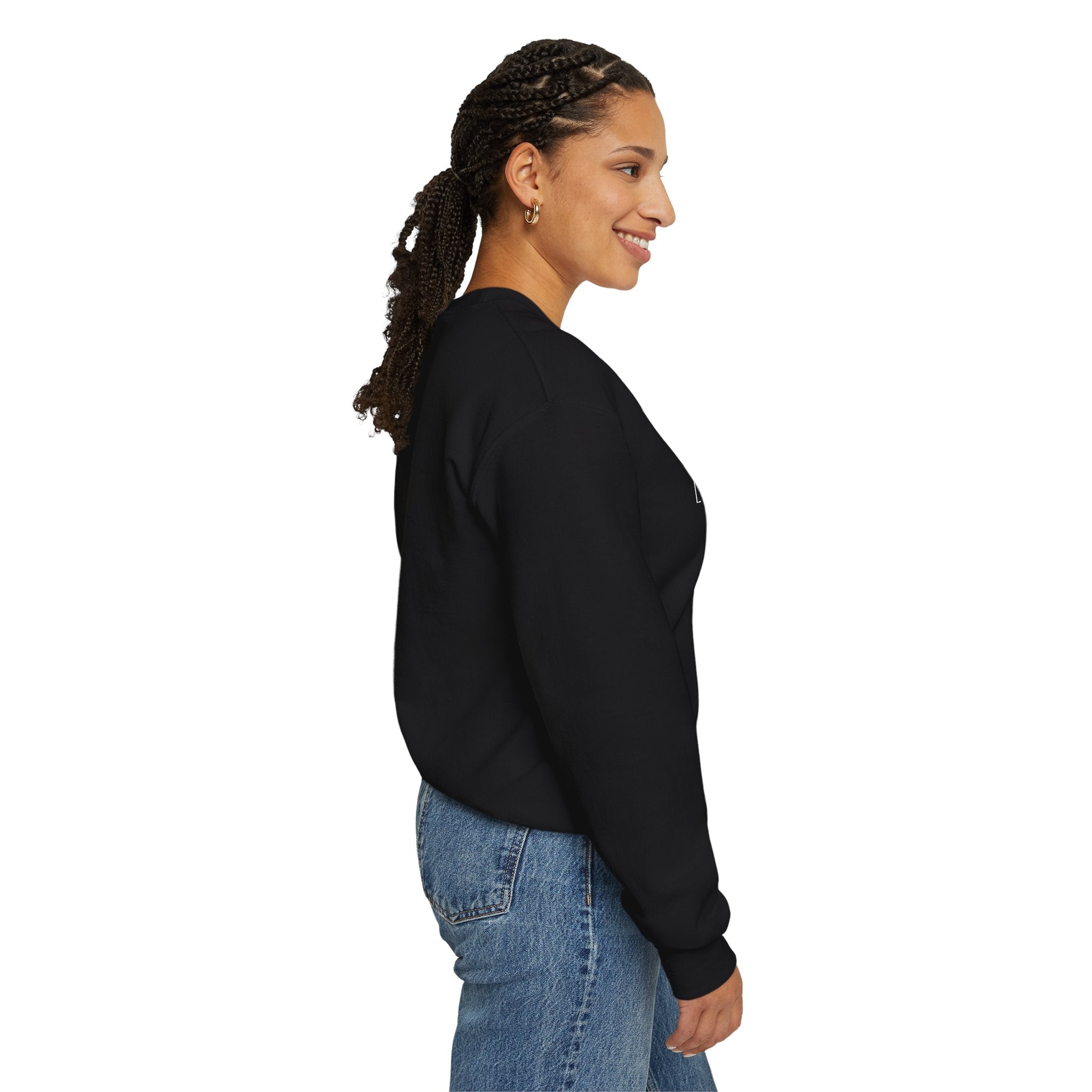 Love Like Jesus Sweatshirt Faith Inspired Crewneck with Heart Graphic