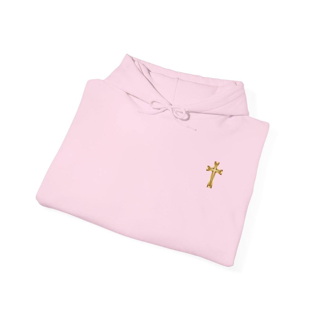 Christian Cross Hoodie "If It's Not From God I'll Wait" Inspirational Faith Sweatshirt