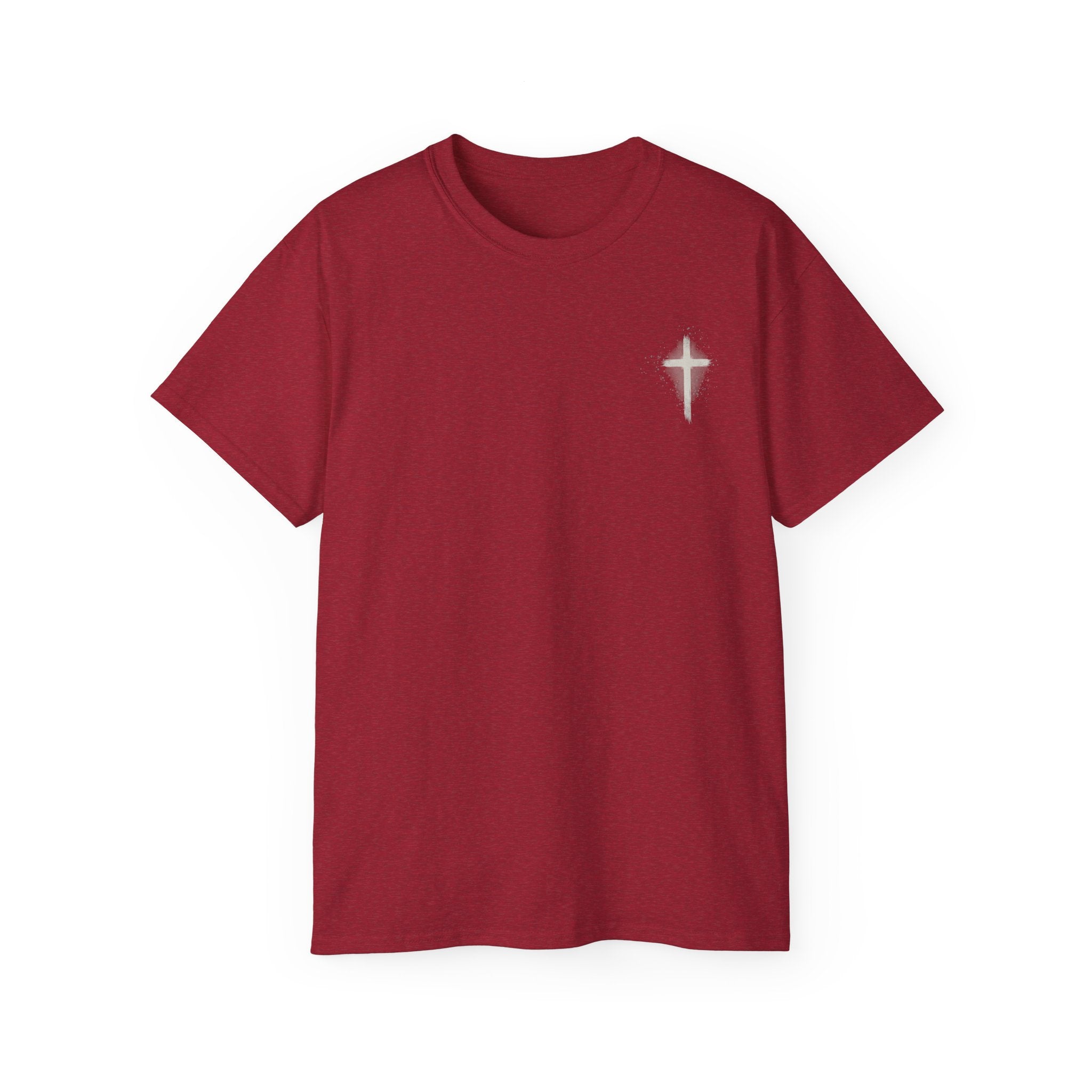 Seek God T-Shirt — Christian Faith Tee with Cross & Matthew 6:33 Scripture