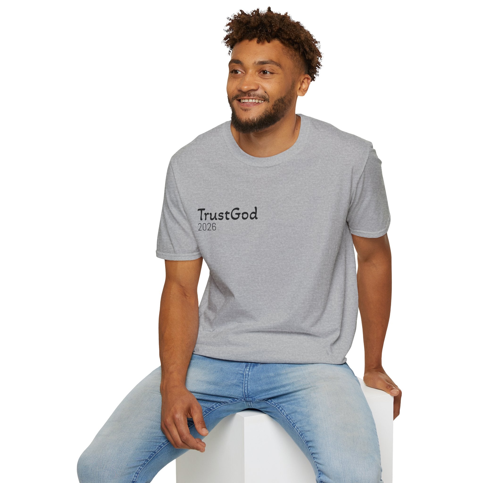Trust God 2026 T-Shirt  "Don't Wait for the Perfect Moment" Inspirational Christian Tee