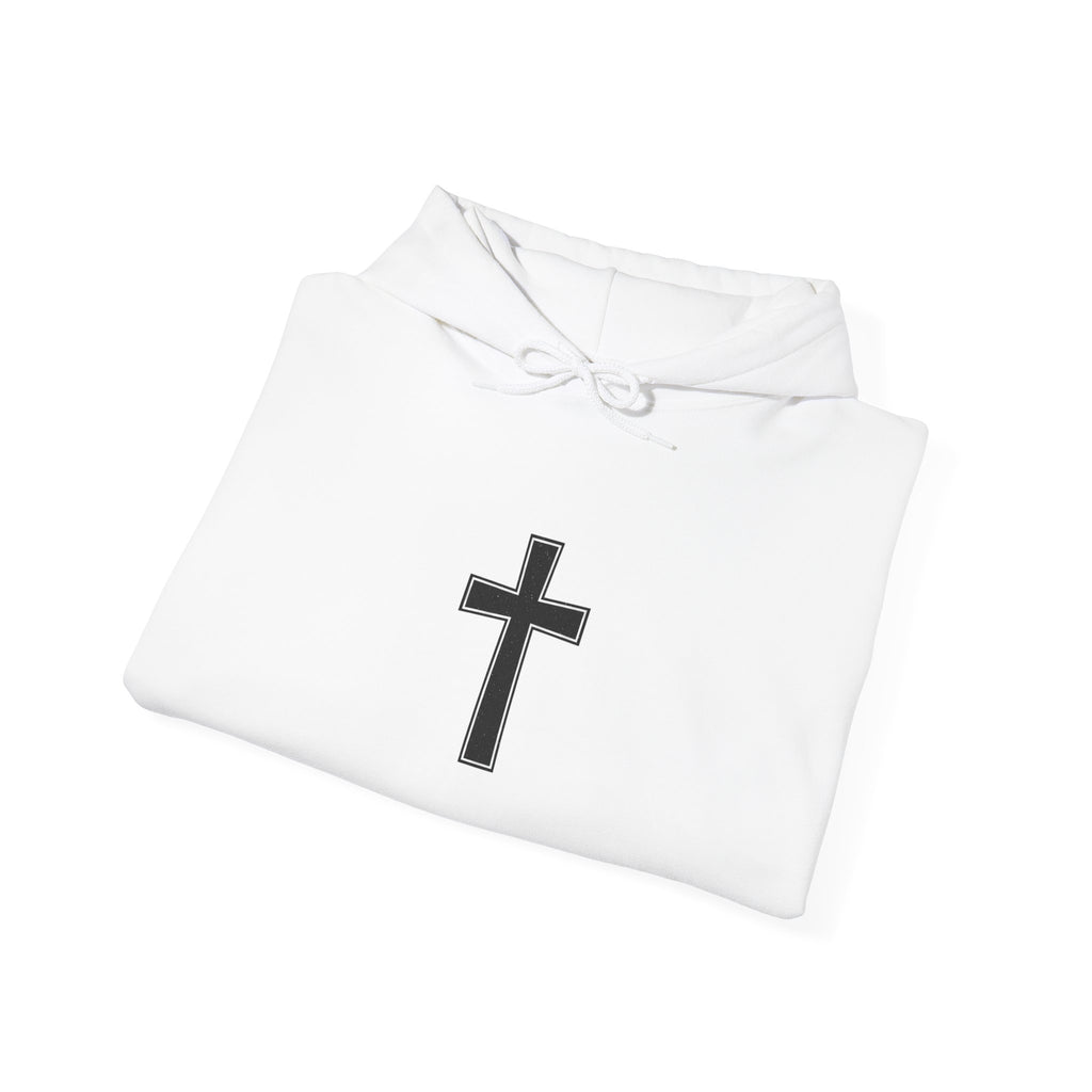 Faith Cross Hoodie "If Words Had Power Imagine A Prayer" Christian Pullover