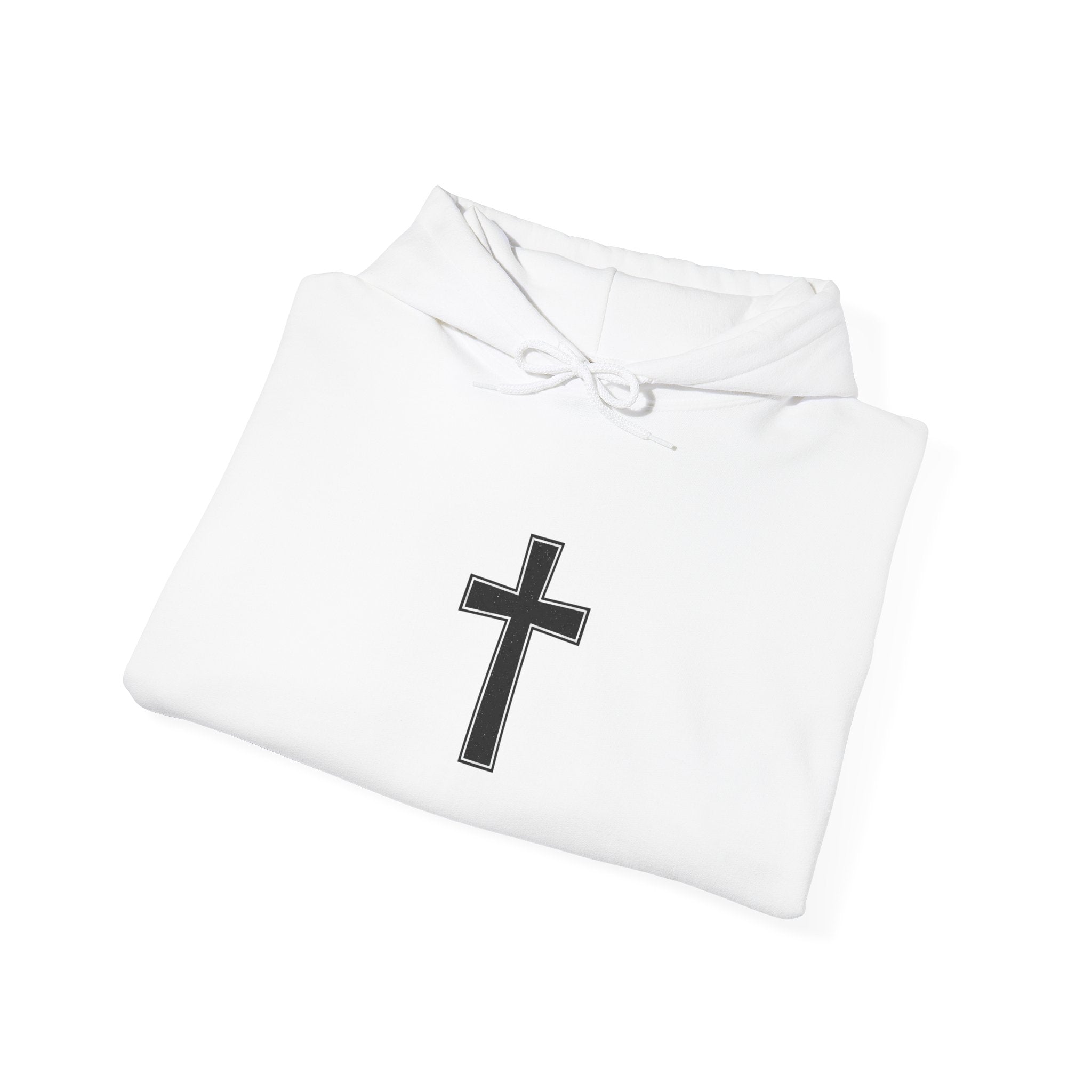 Faith Cross Hoodie "If Words Had Power Imagine A Prayer" Christian Pullover
