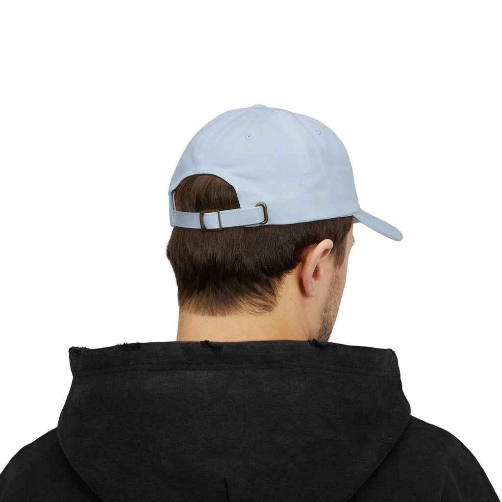 Jesus Is King Dad Cap — Embroidered Christian Baseball Hat with Cross