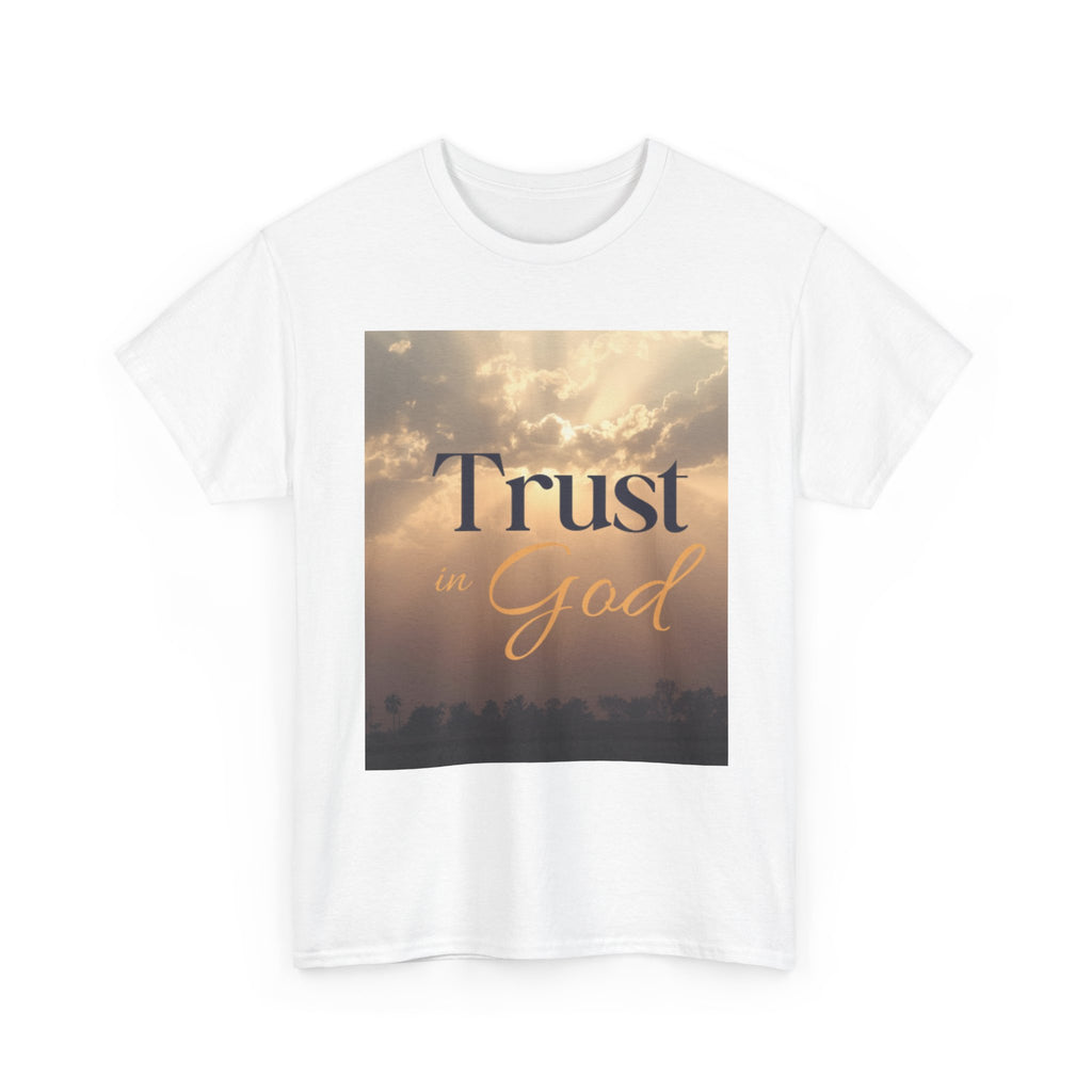 Faith T-Shirt — 'Trust in God' Inspirational Christian Tee