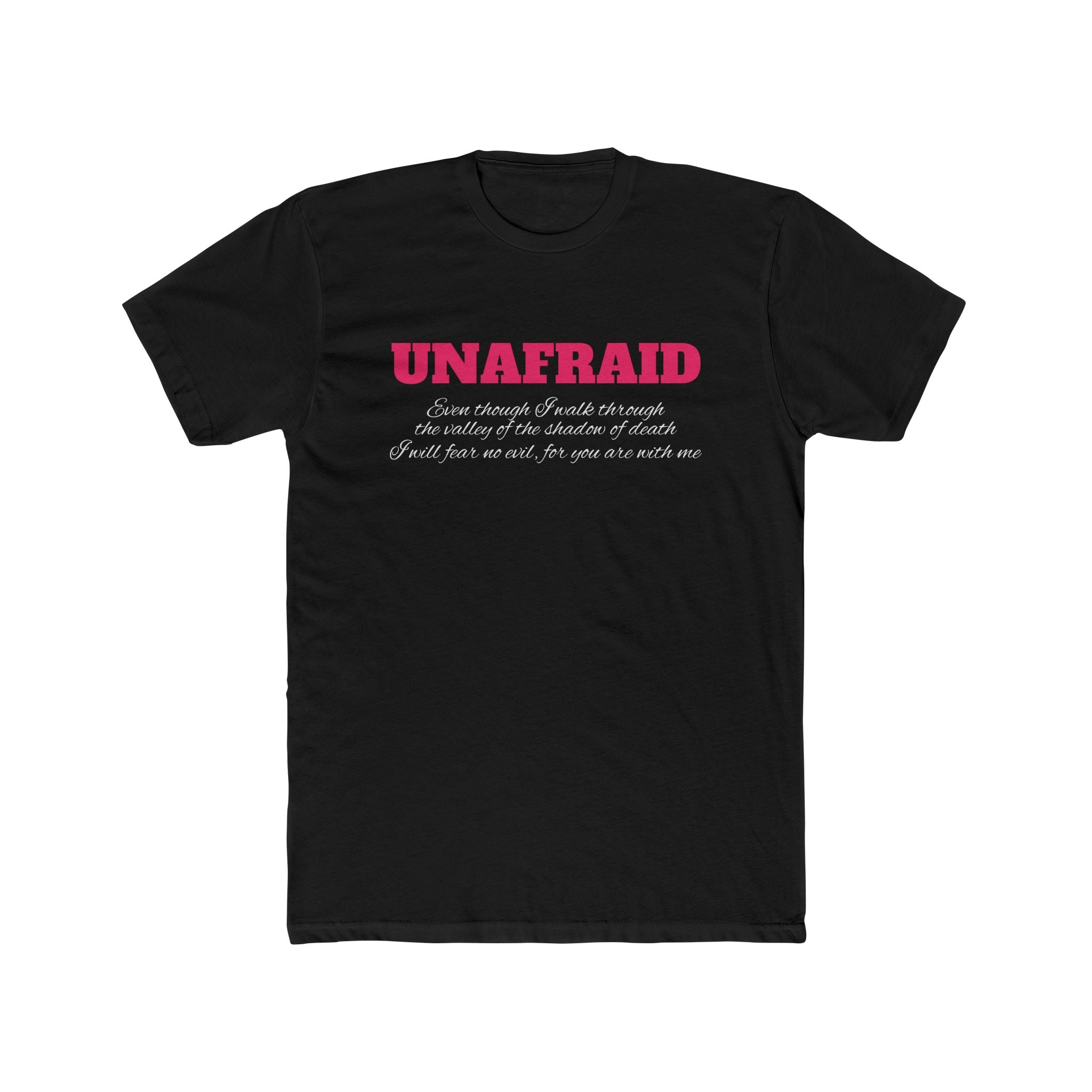 Unafraid 'No Worries God Got Me' Christian Graphic Tee