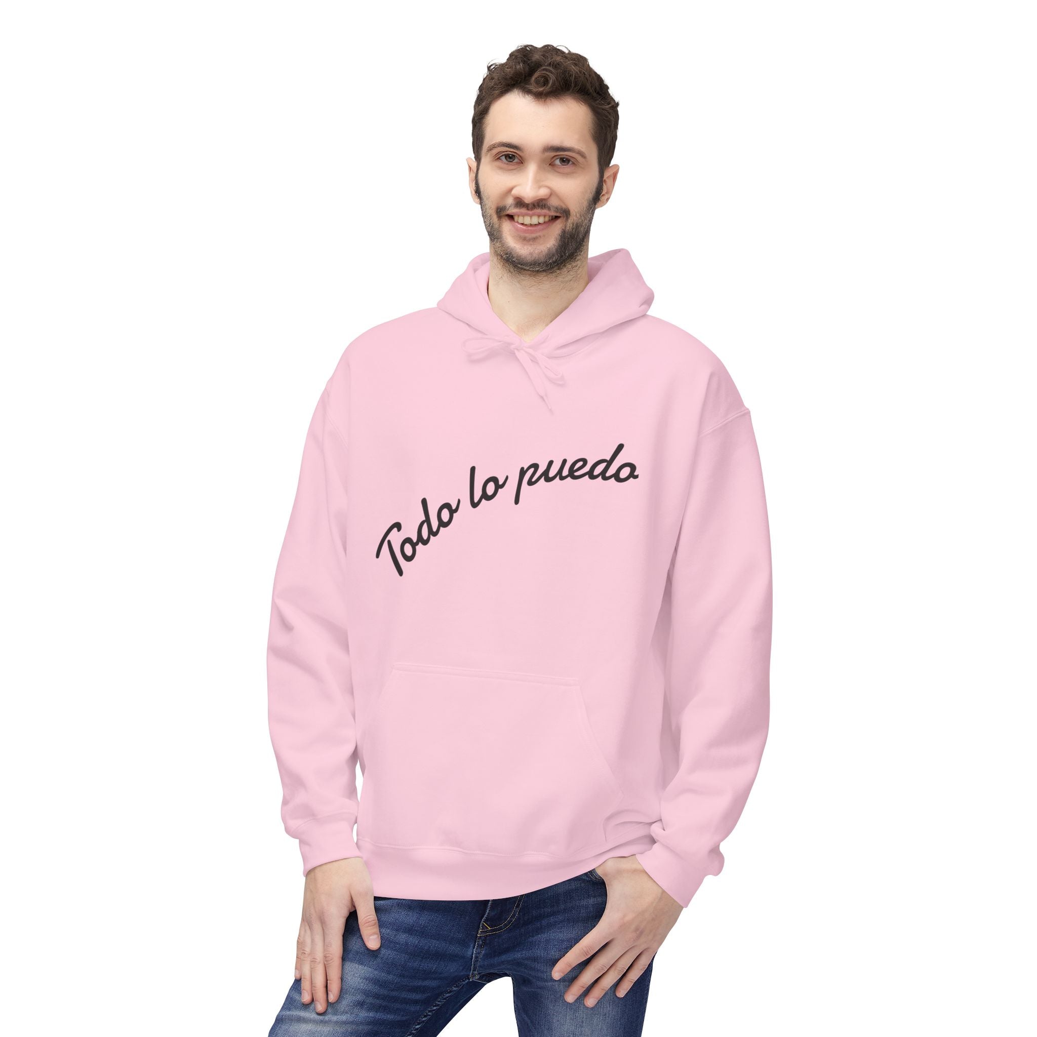 Hoodie "Todo lo puedo en Cristo" Spanish Faith Hoodie (Filipenses 4:13)
