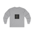 Prayer Cross Long Sleeve Tee — 'Pray to God' Spiritual Graphic Shirt