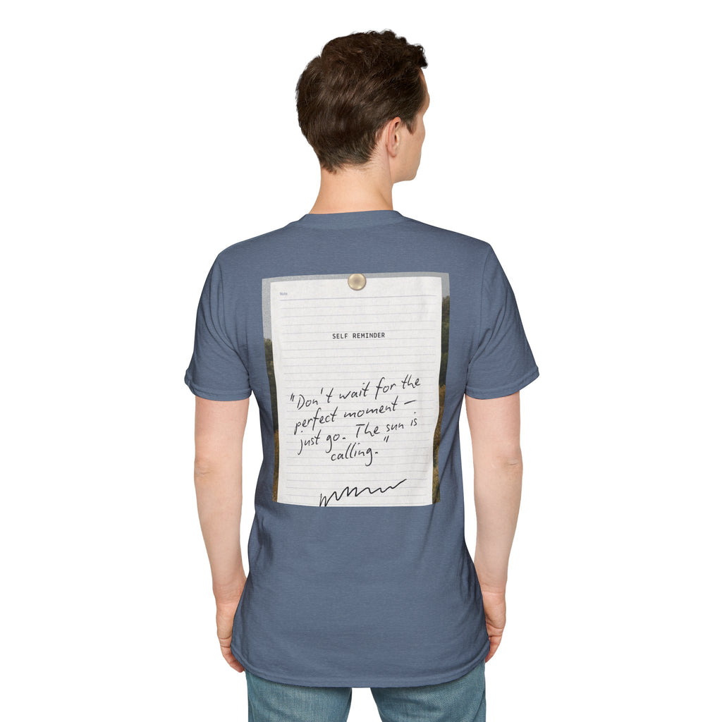 Trust God 2026 T-Shirt  "Don't Wait for the Perfect Moment" Inspirational Christian Tee