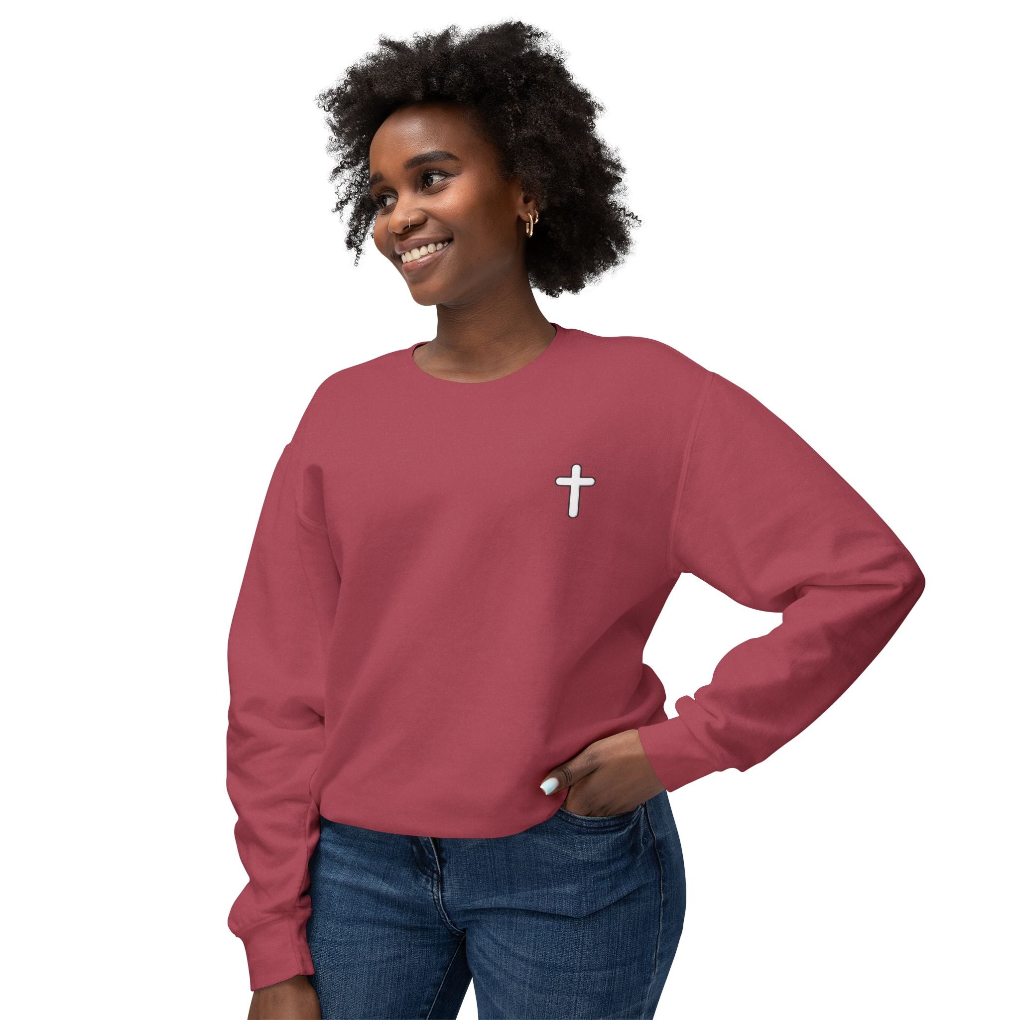 Dios nunca falla. — Small Cross Front & "Dios nunca falla" Script Back