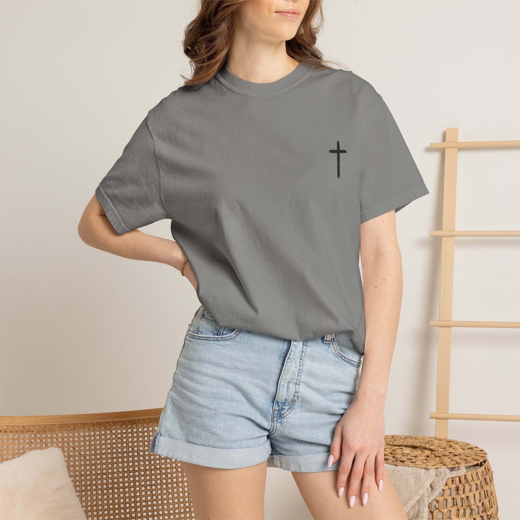 GOAT 'God Over All Things' T-Shirt — Christian Cross Faith Tee