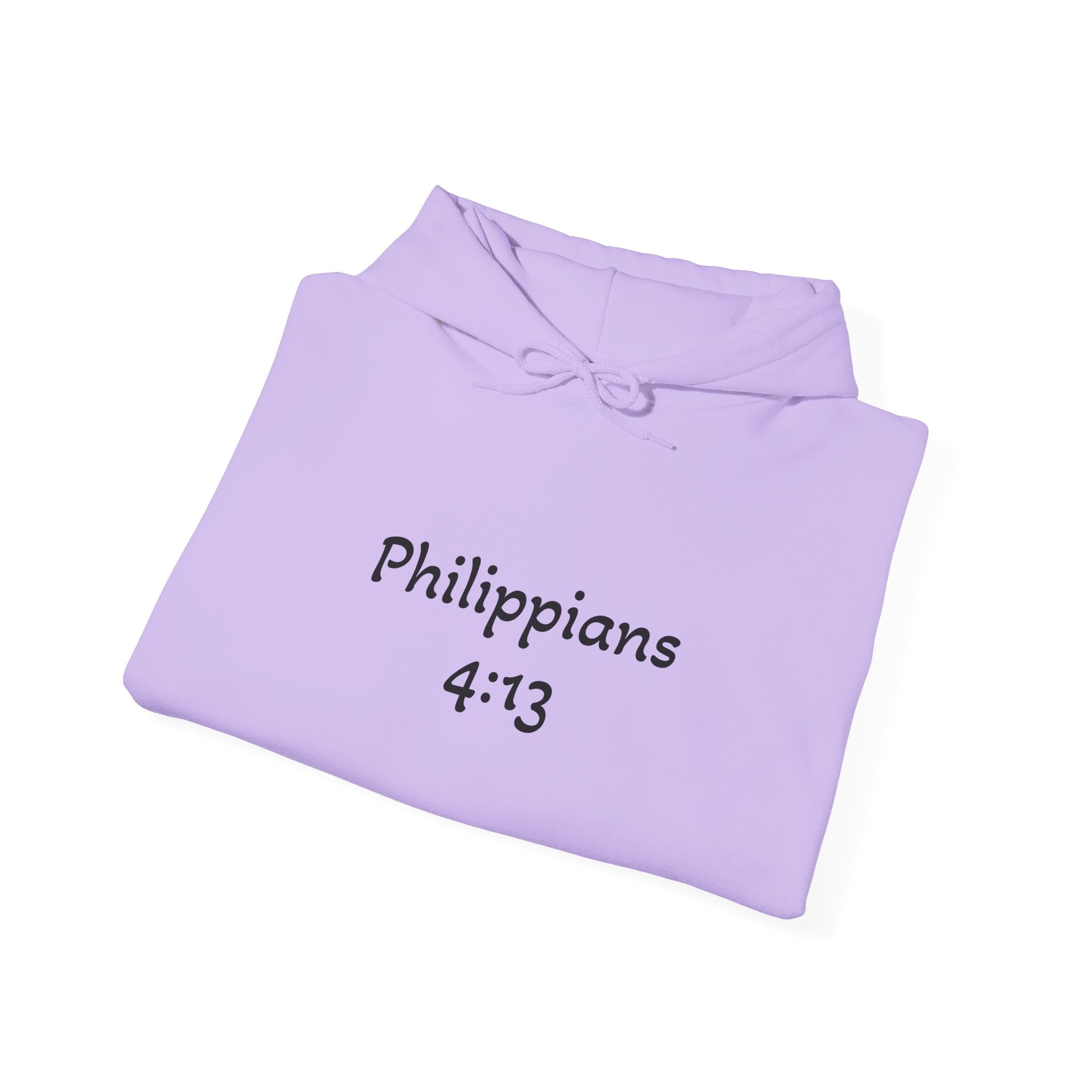Philippians 4:13 Hoodie 'I Can Do All Things' Inspirational Faith Sweatshirt