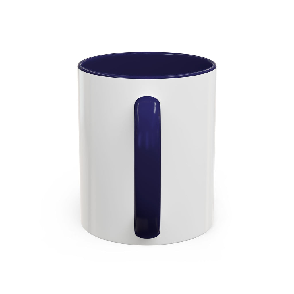God Radiant Accent Coffee Mug — Inspirational Christian Ceramic Mug