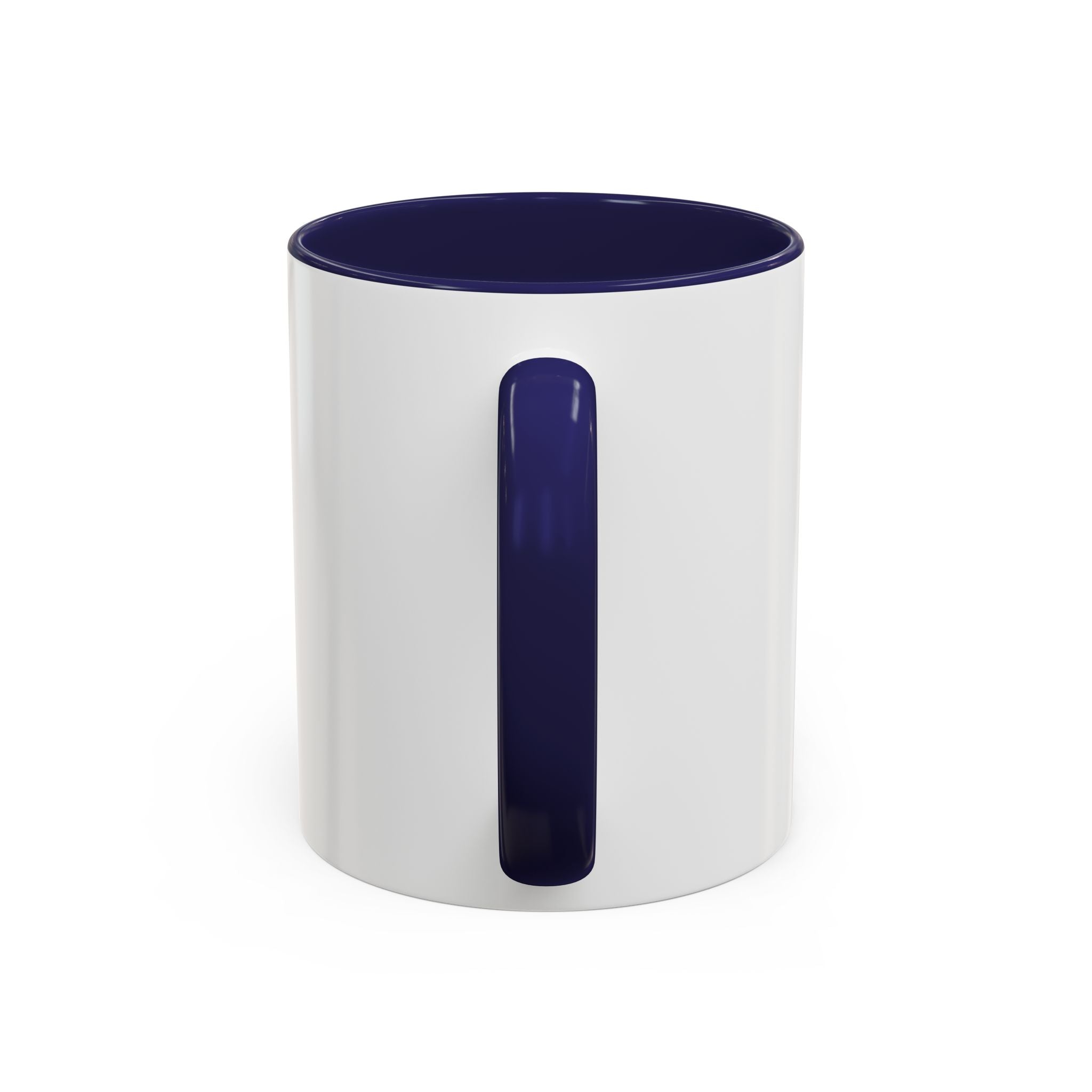 God Radiant Accent Coffee Mug — Inspirational Christian Ceramic Mug