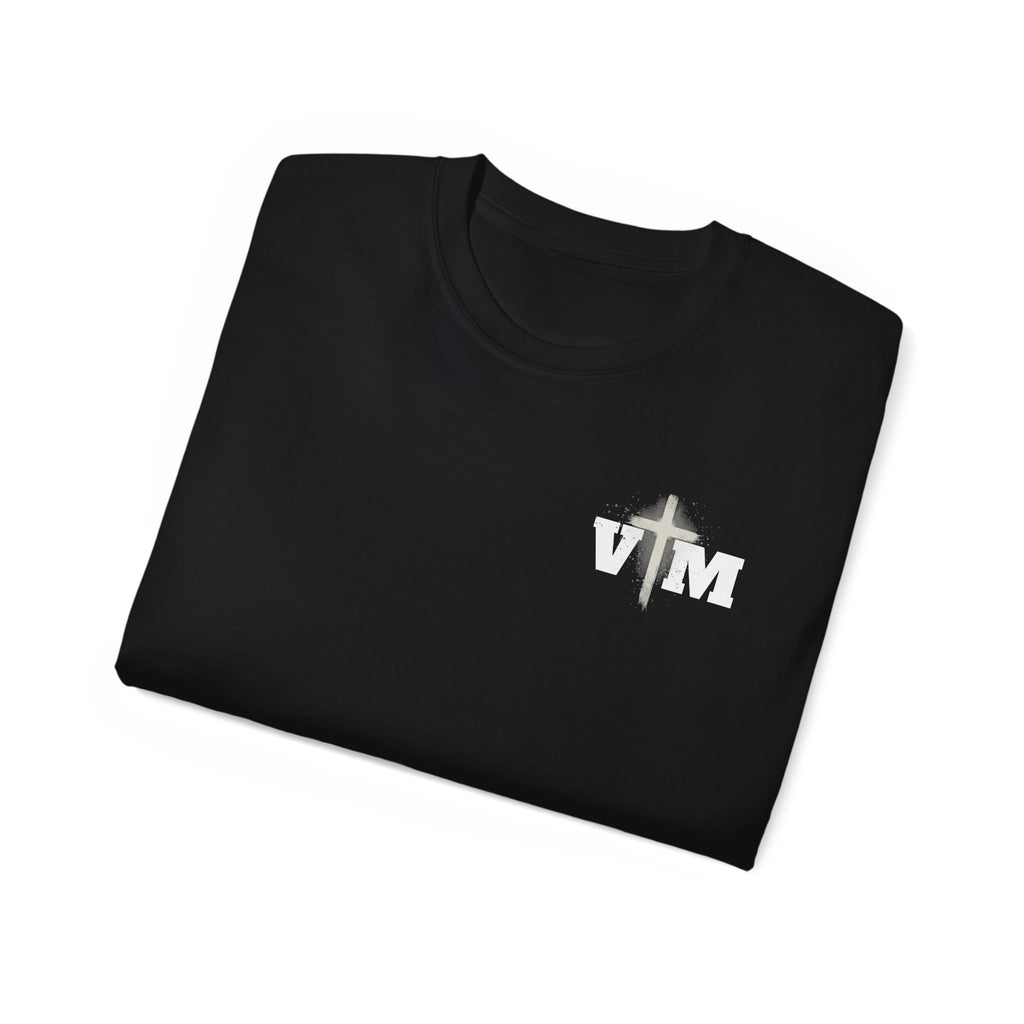 Faith Over Fear T-Shirt — Christian Cross Chest Logo Tee